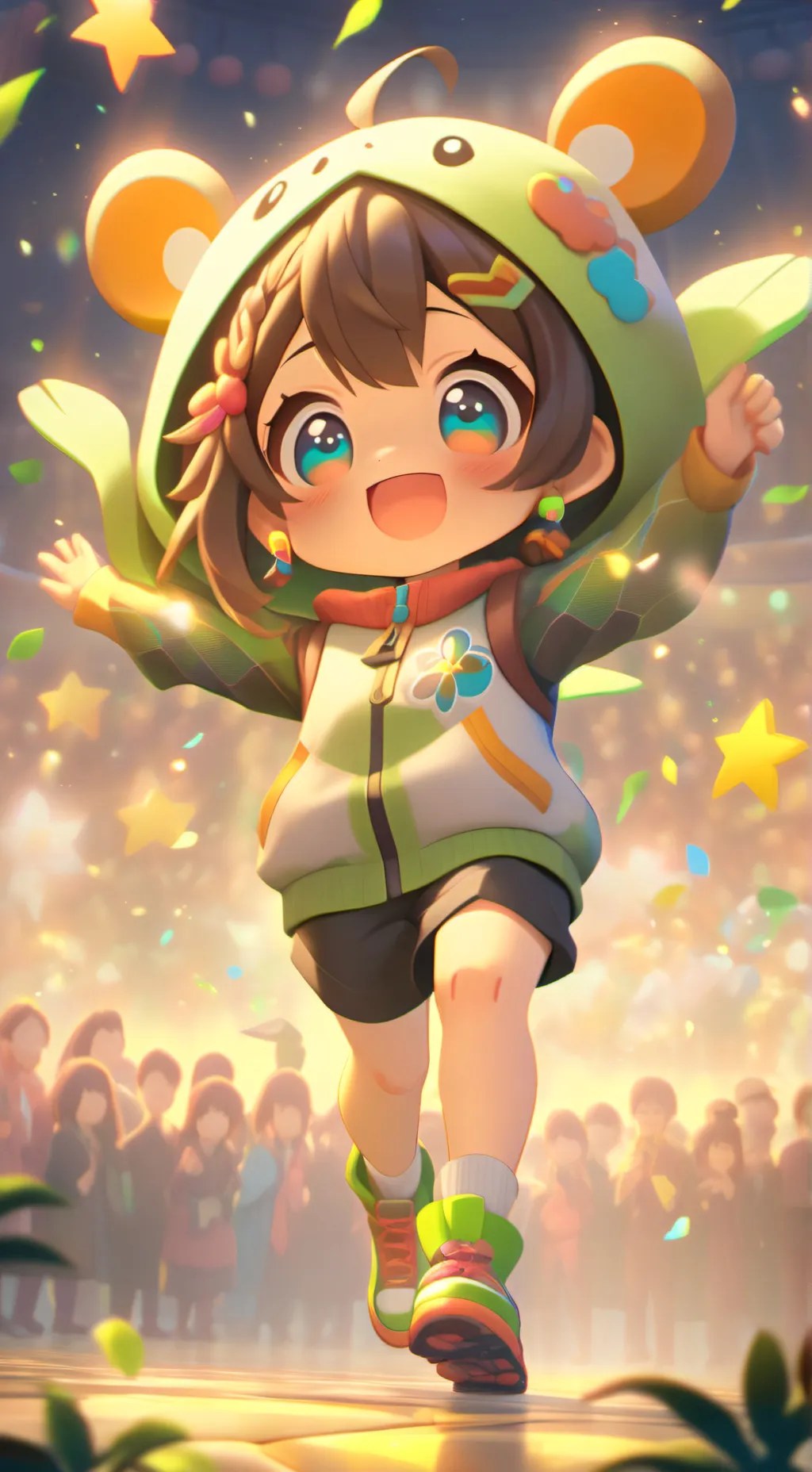 ai character: Ochaco background