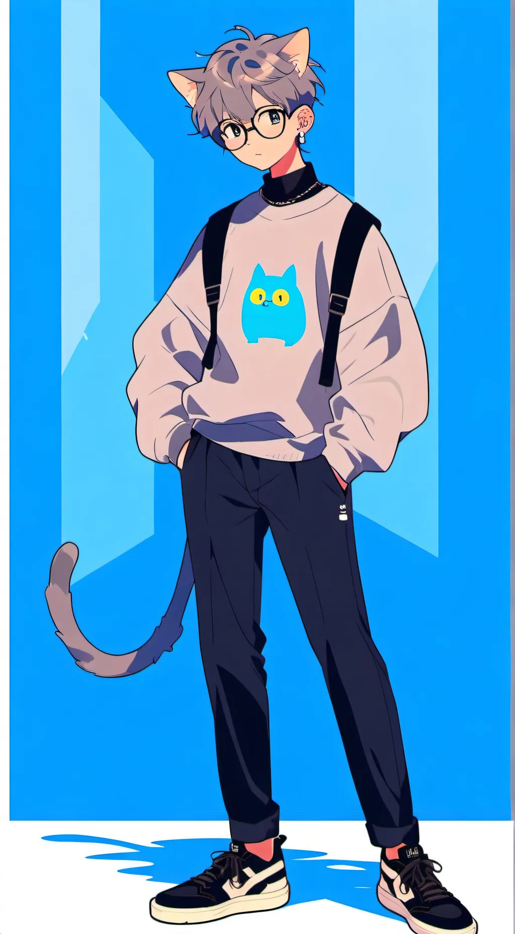 ai character: Grayson background