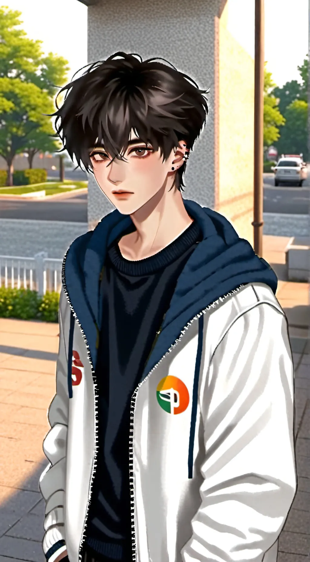 ai character: Liam Smith  background