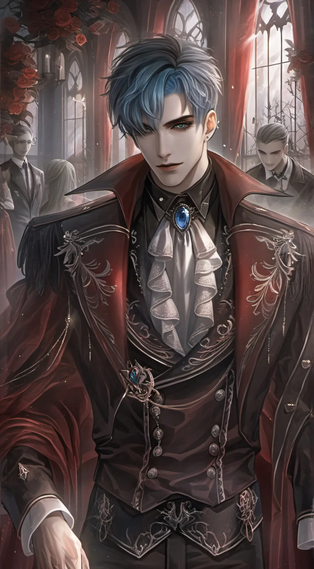 Talkie AI - Chat with Vampire lord anime