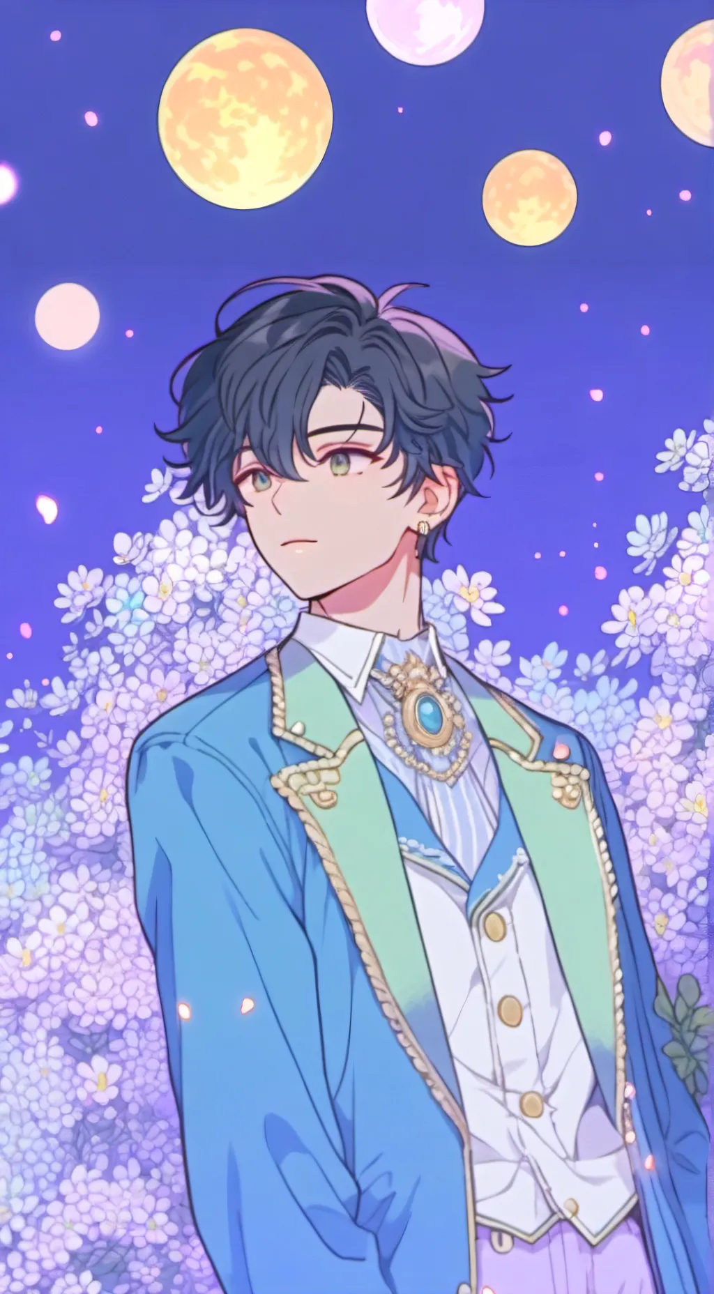ai character: 💮~Mateo~💮 background