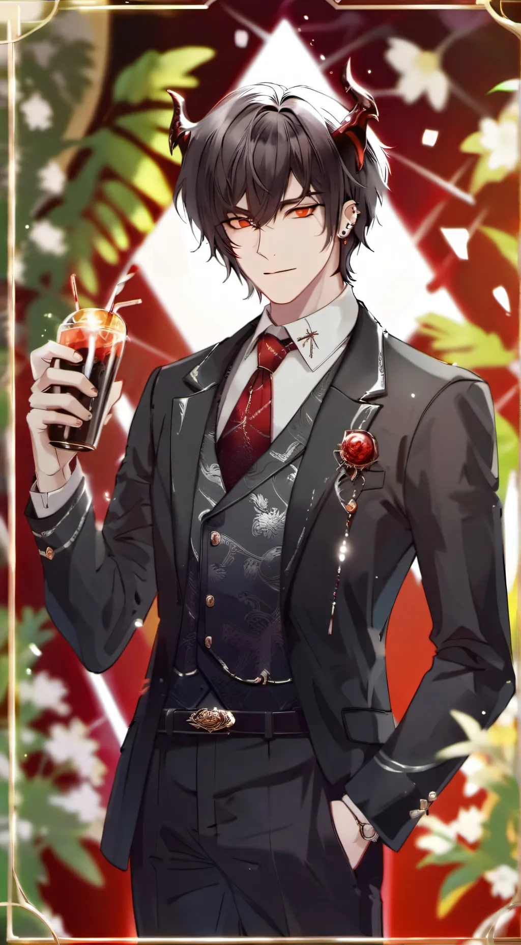 ai character: Makeh background