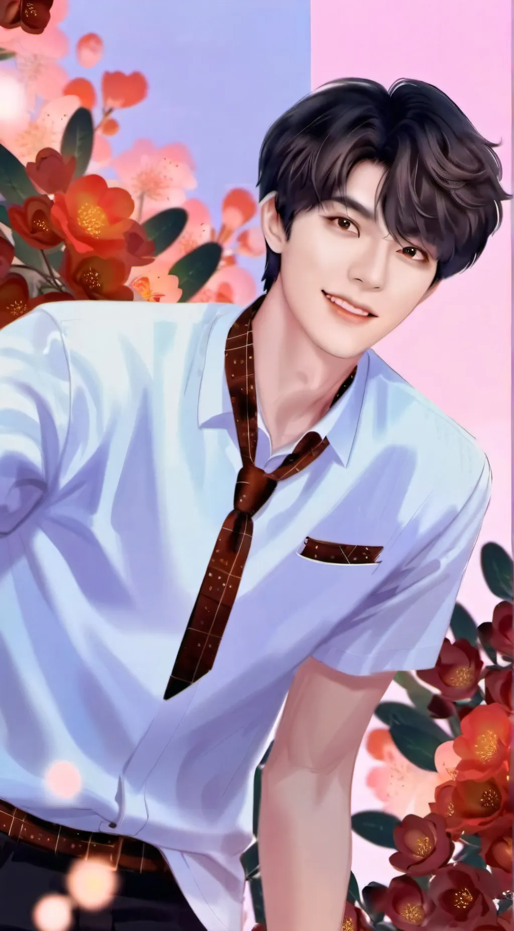 ai character: Jungkook  background