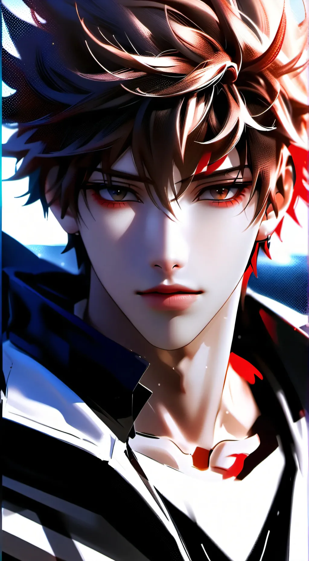 ai character: Handsome Tease background