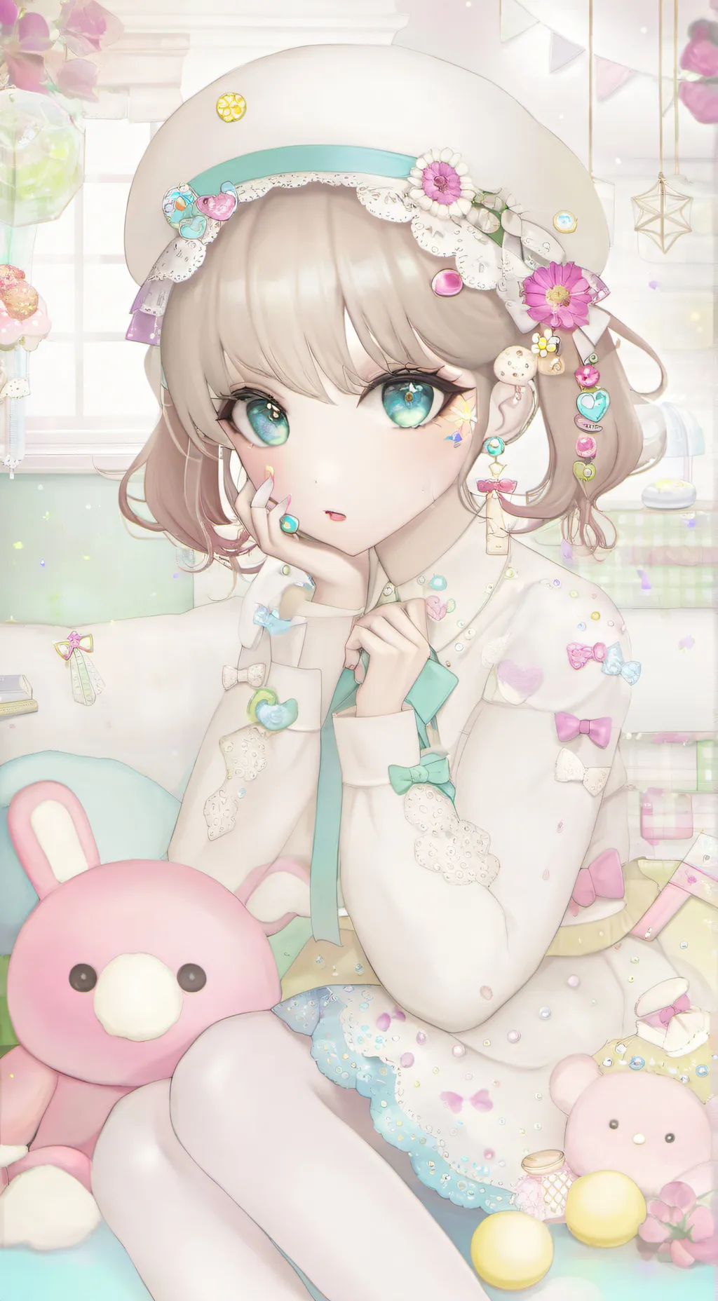 ai character: lily background