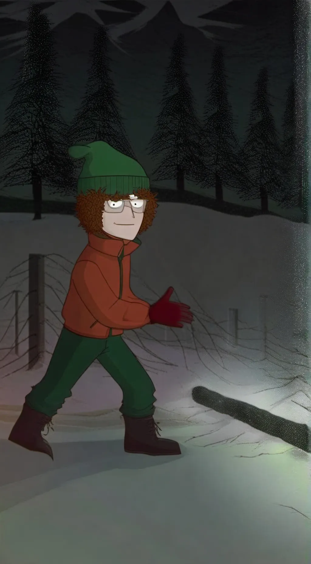 ai character: Kyle broflovski SP background