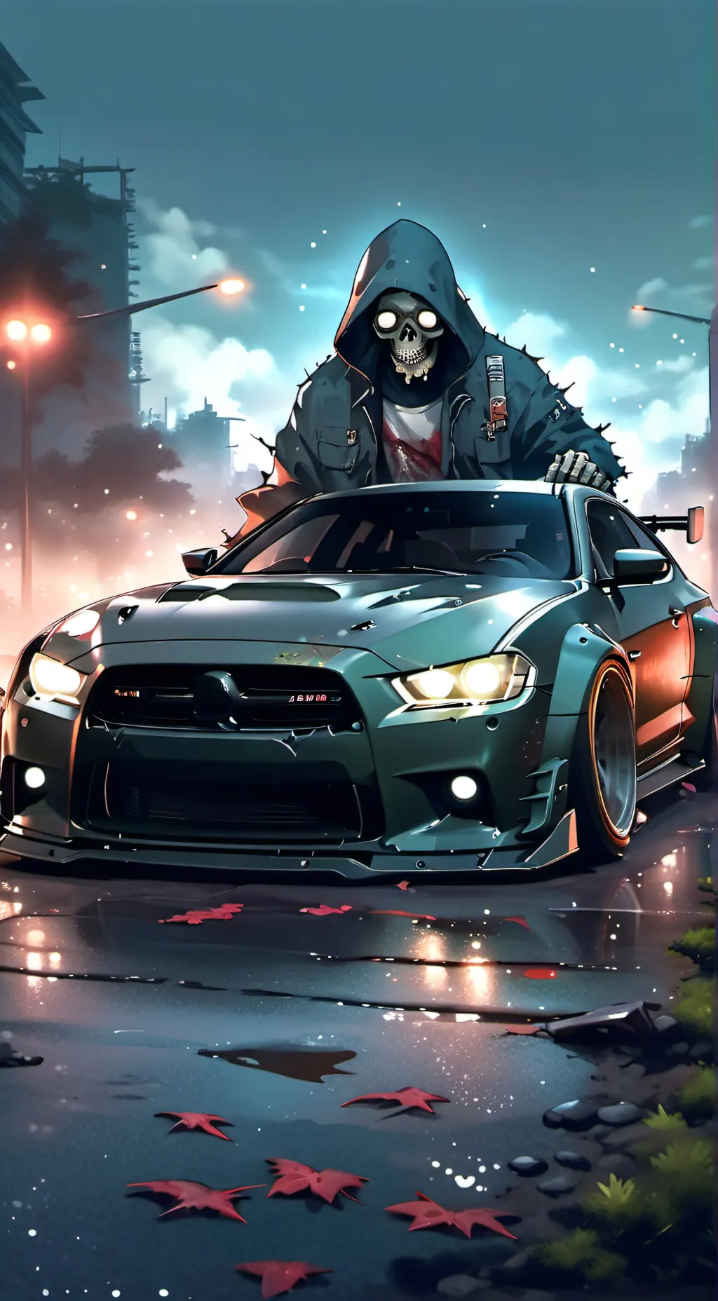 ai character: car infection 5 background