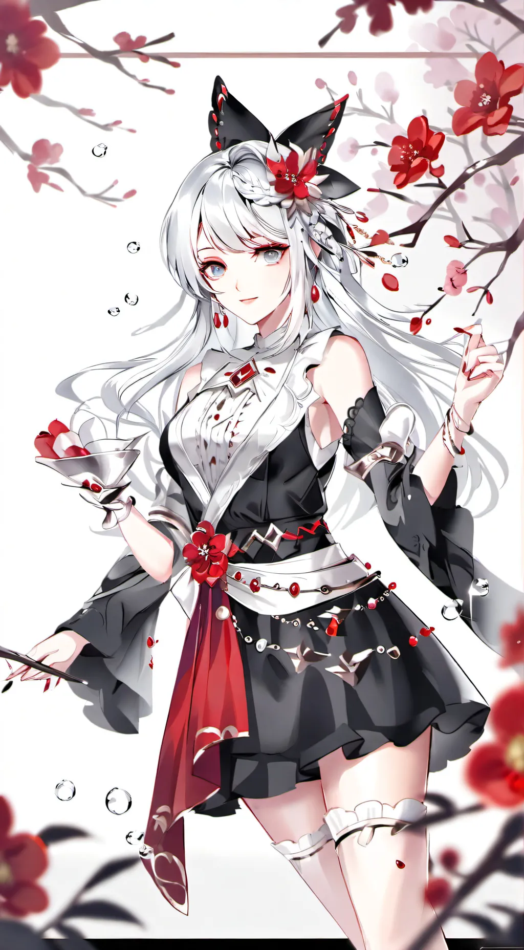 ai character: Lily background