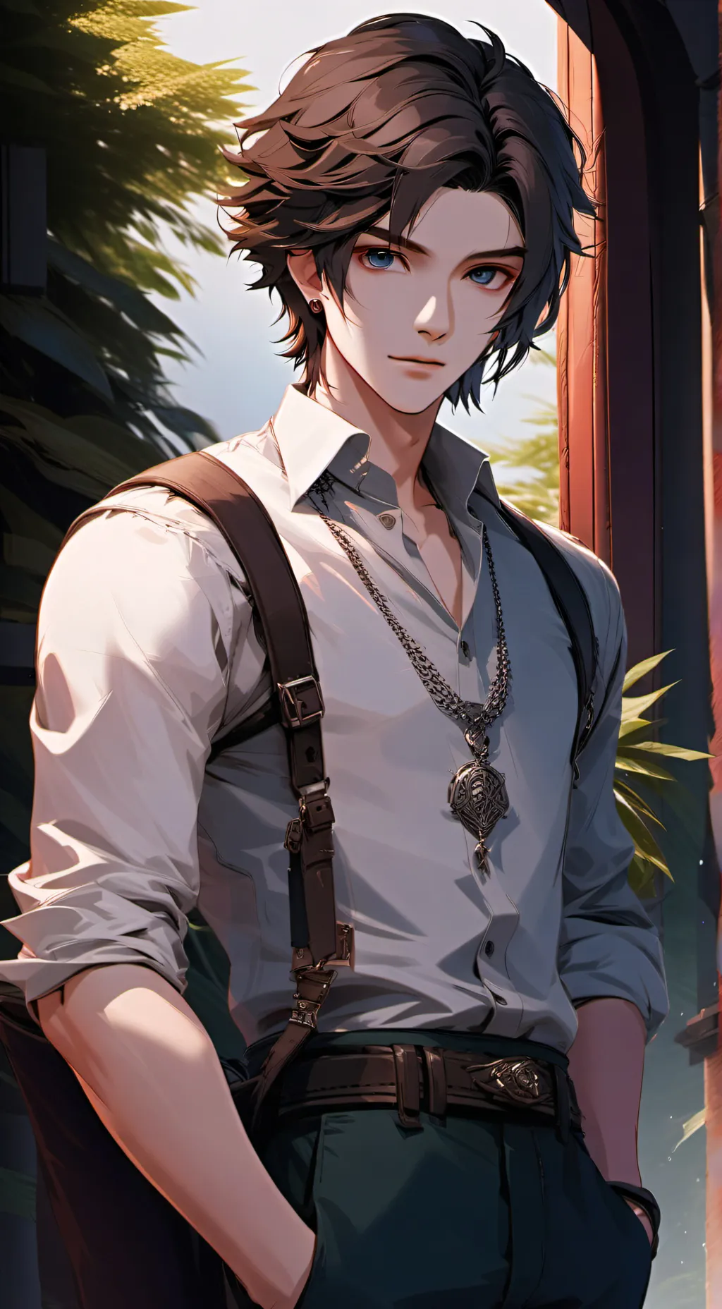 ai character: Kian background