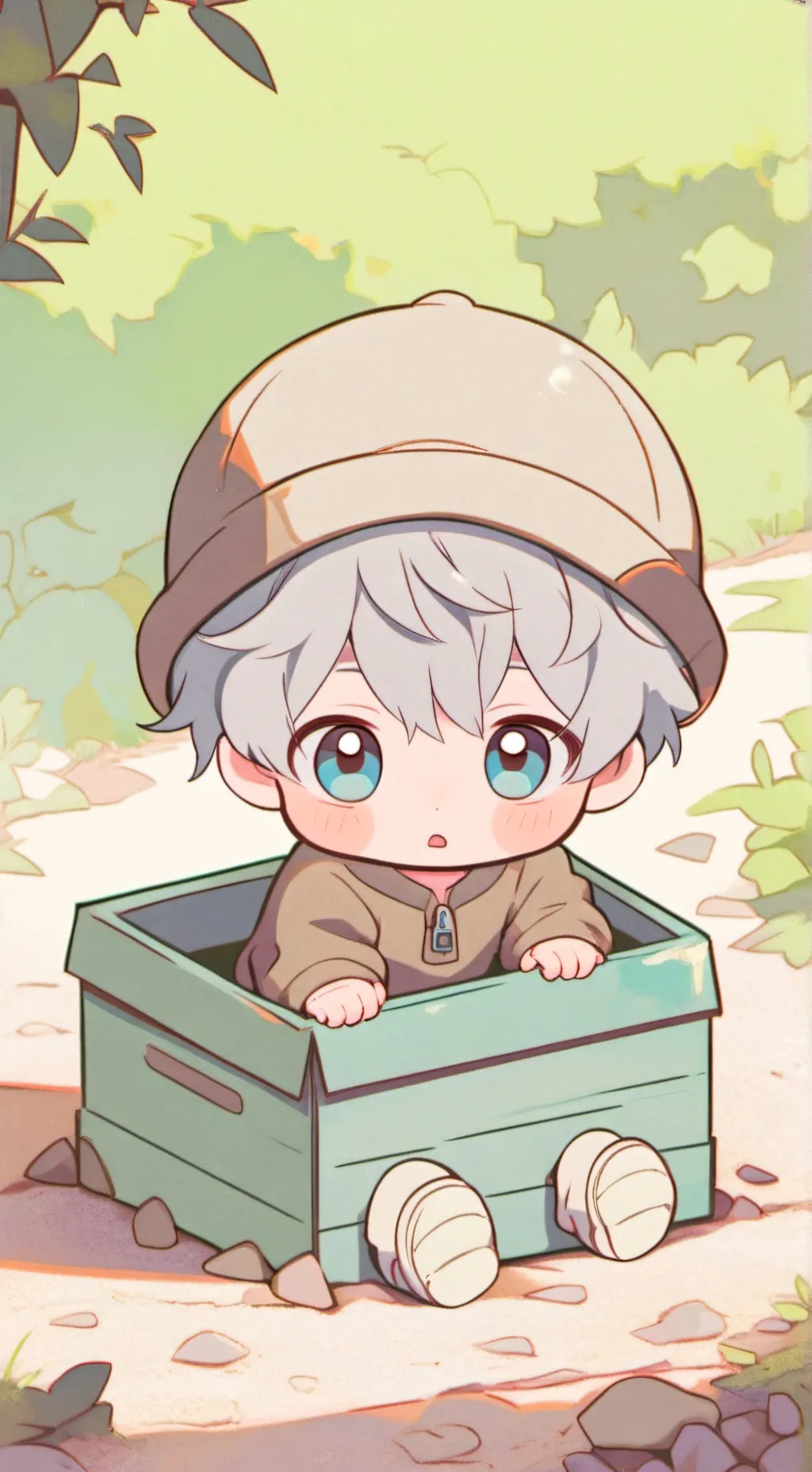 ai character: Dumb Baby background