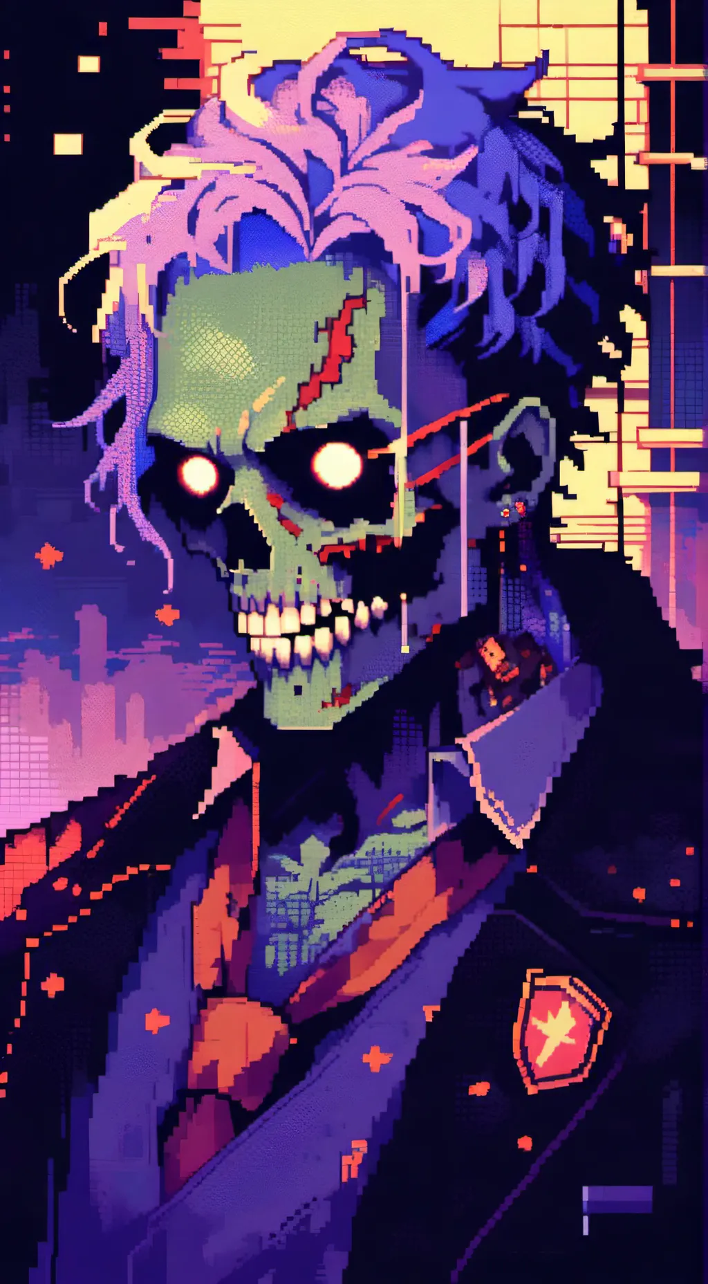 ai character: zombie apocalypse background