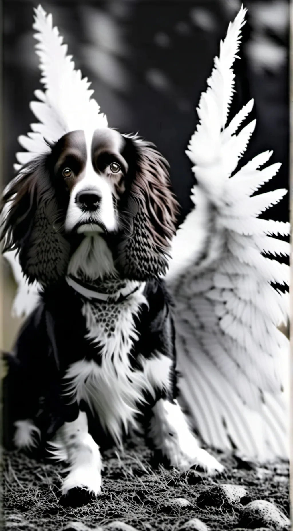 ai character: Andy the spaniel background