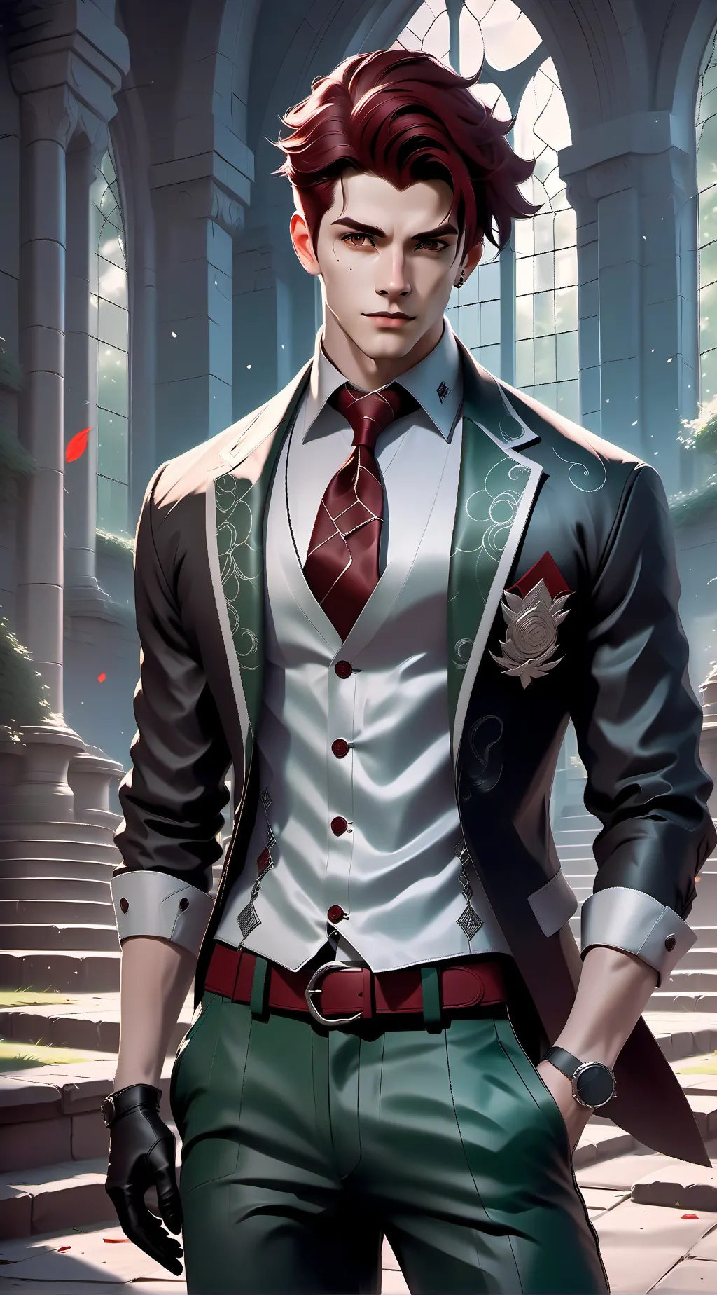 ai character: Aaron Riviera background