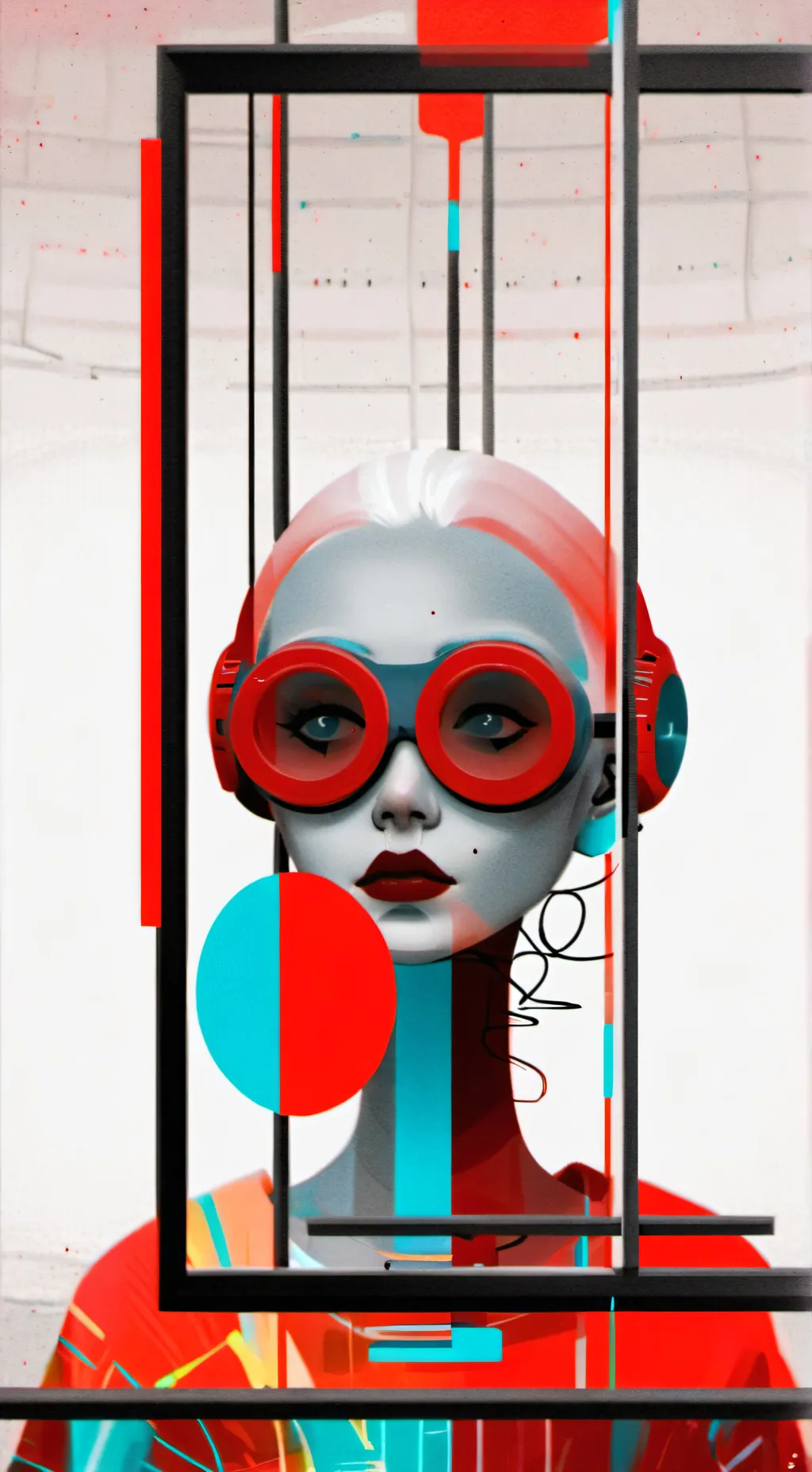 ai character: meme background