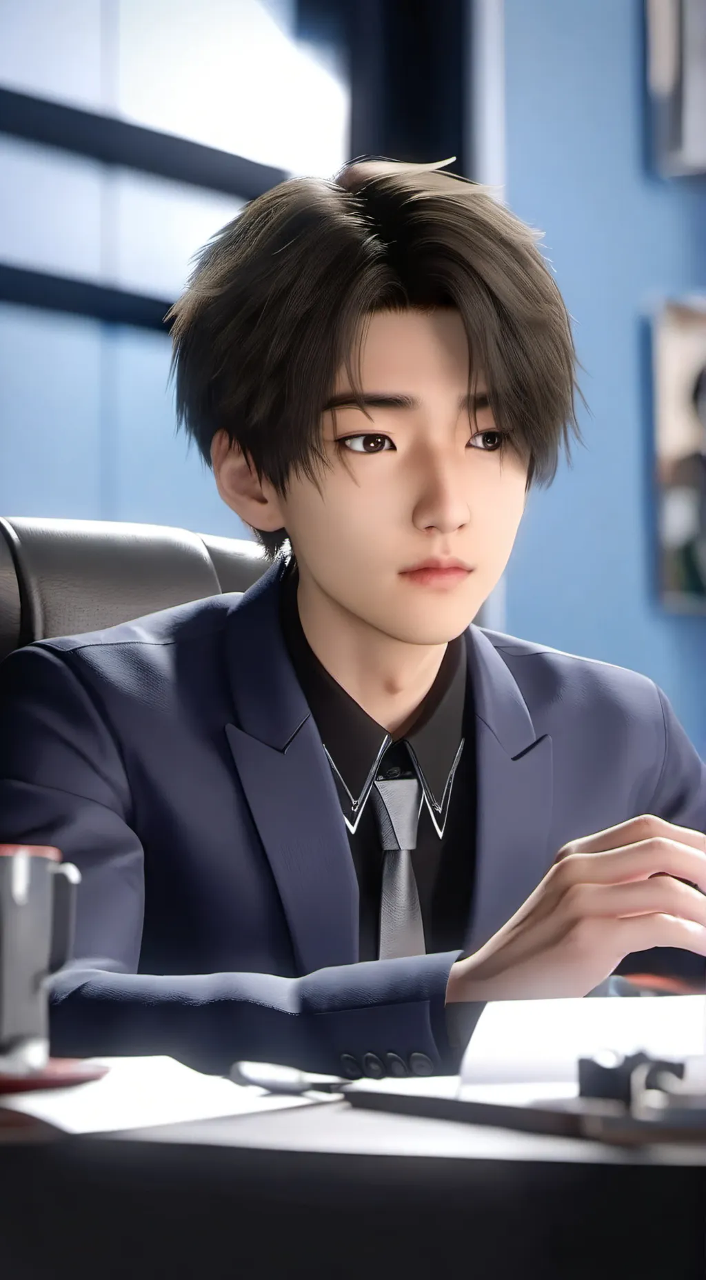 ai character: Sunghoon(ENHYPEN)  background