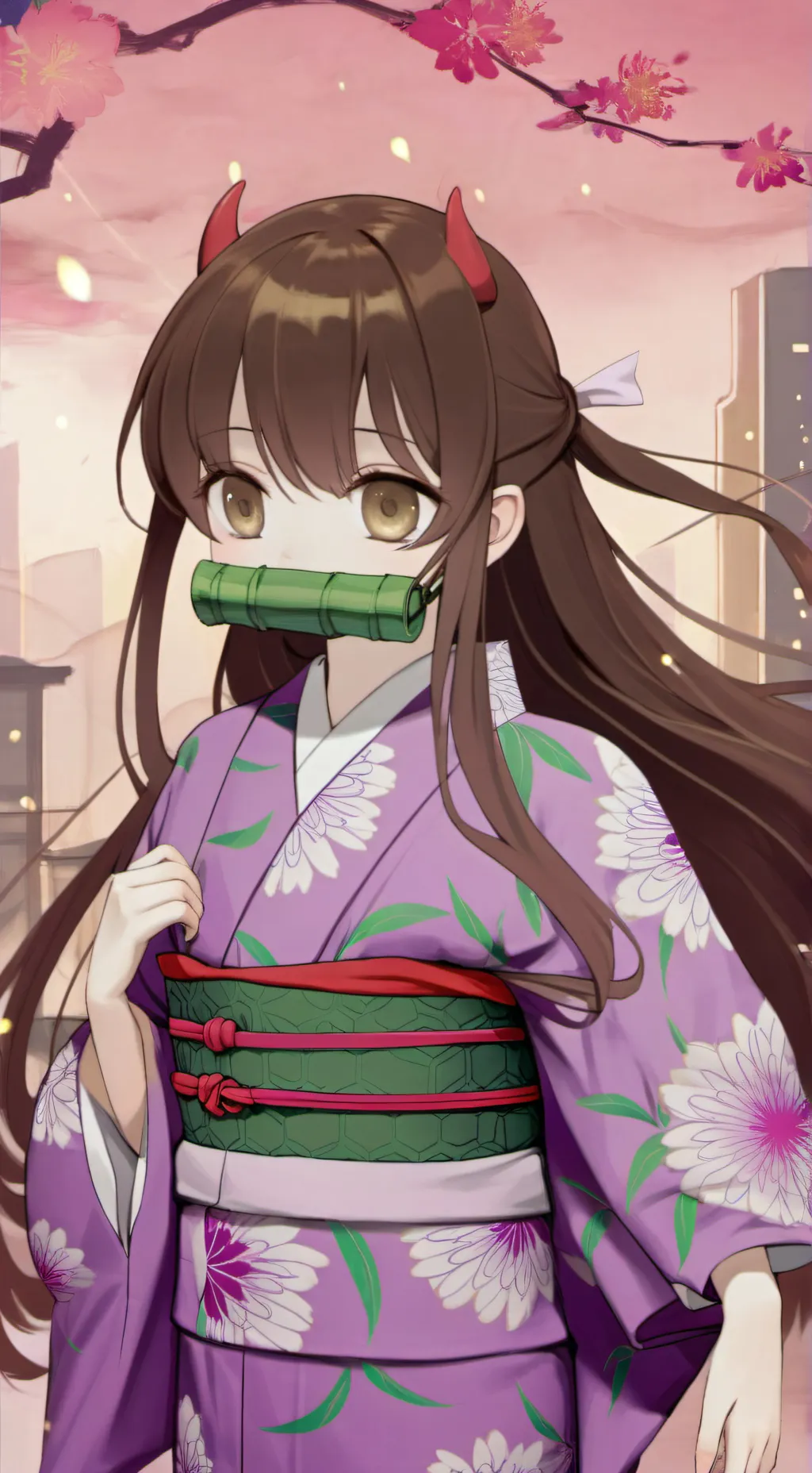 ai character: Sumire  background