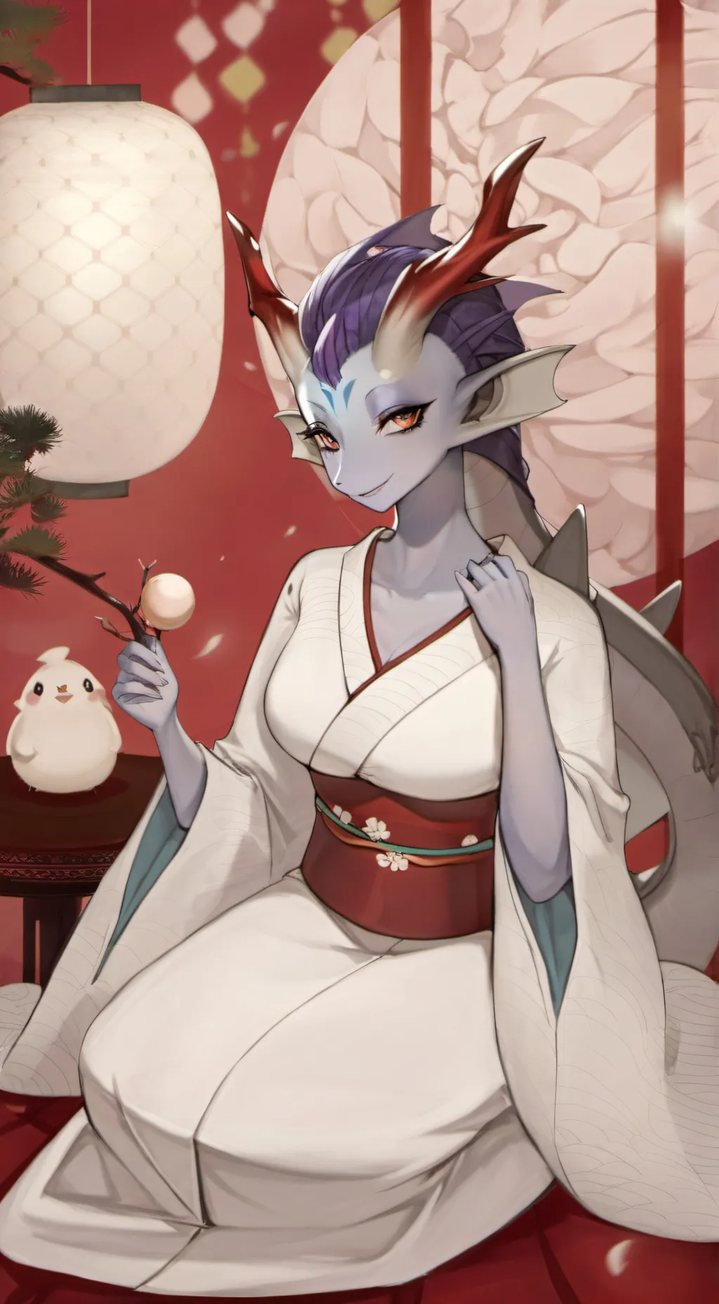 ai character: Tia background