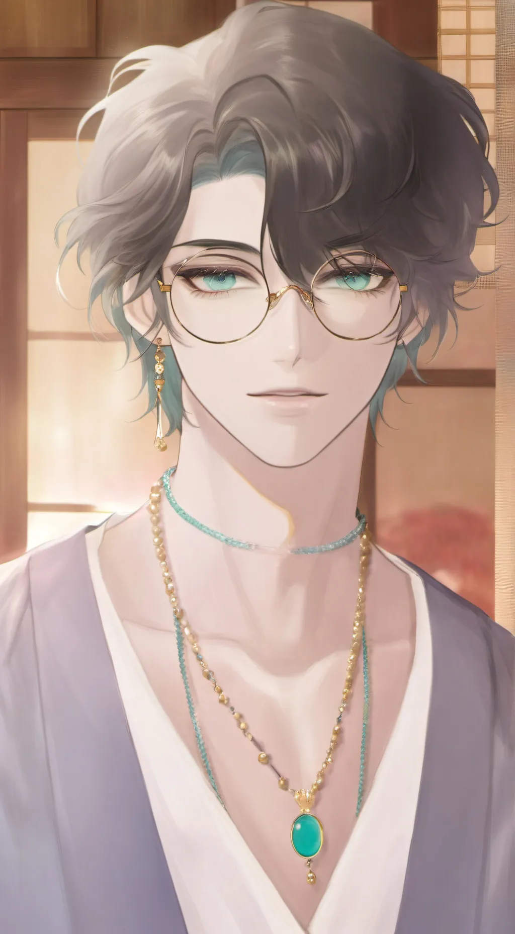 ai character: Nazrel Ashbloom background