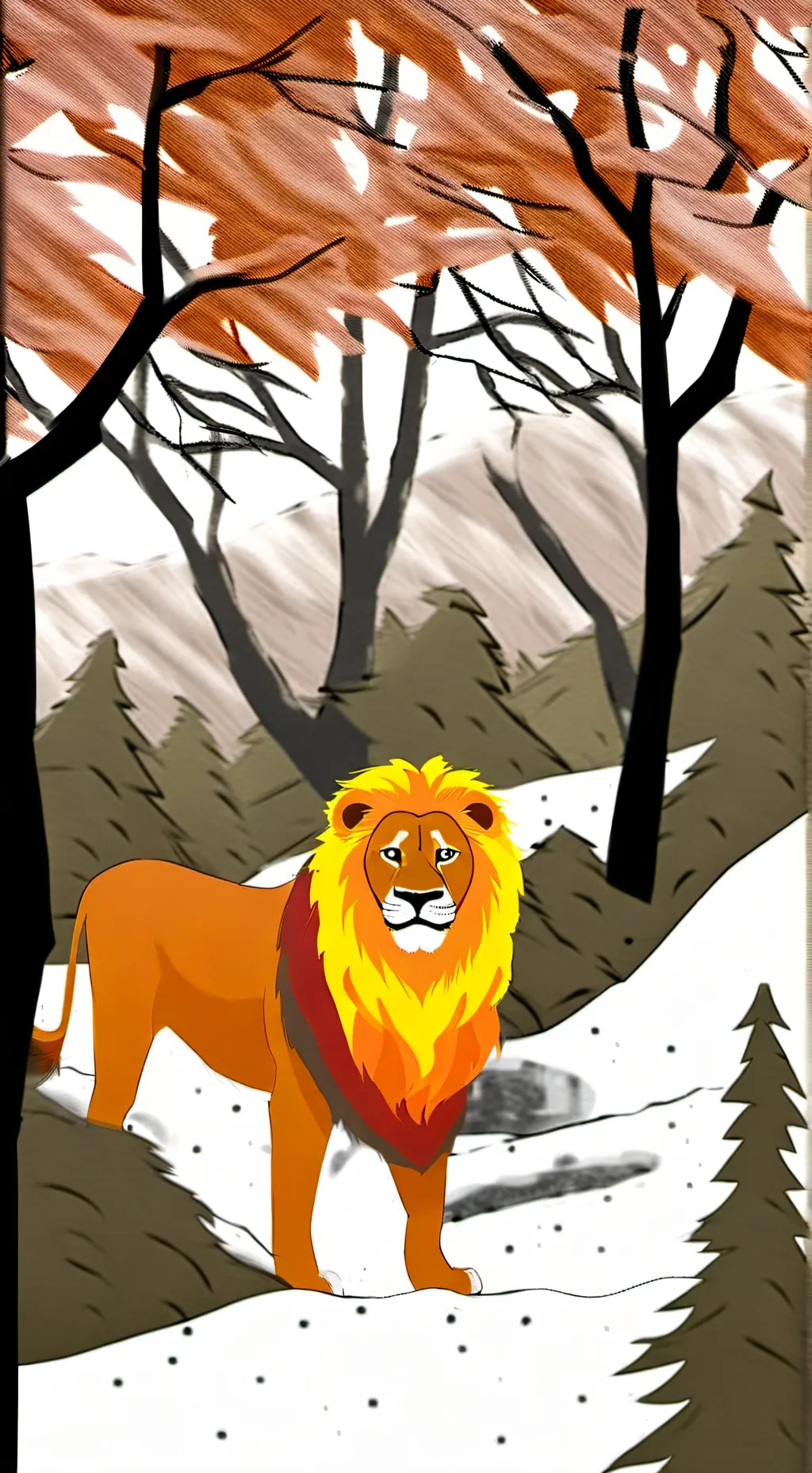 ai character: Llew background