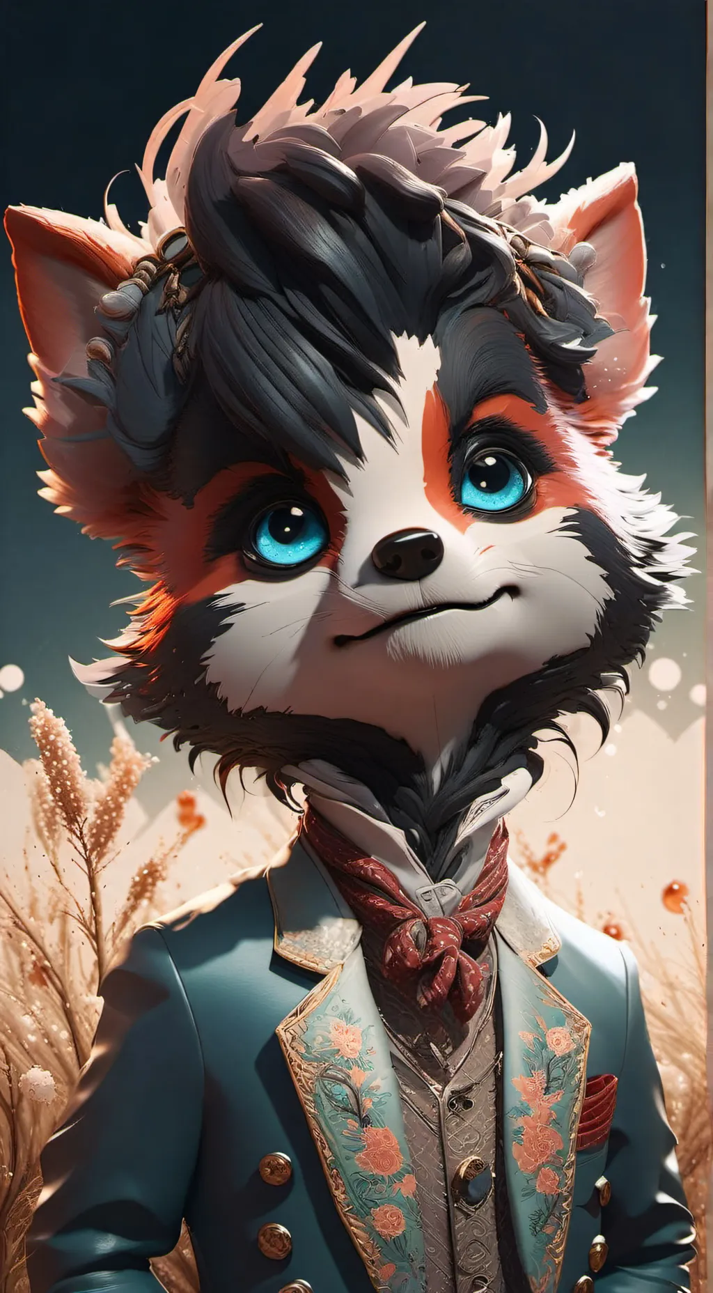 ai character: james POPOPO background