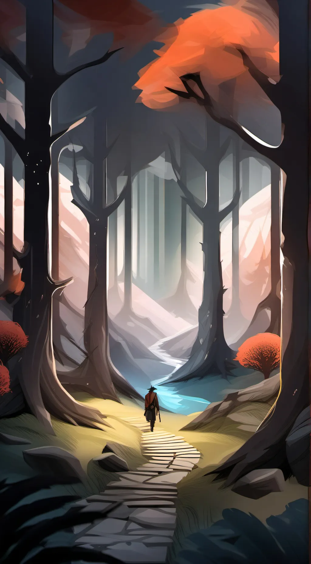 ai character: RPG adventure background