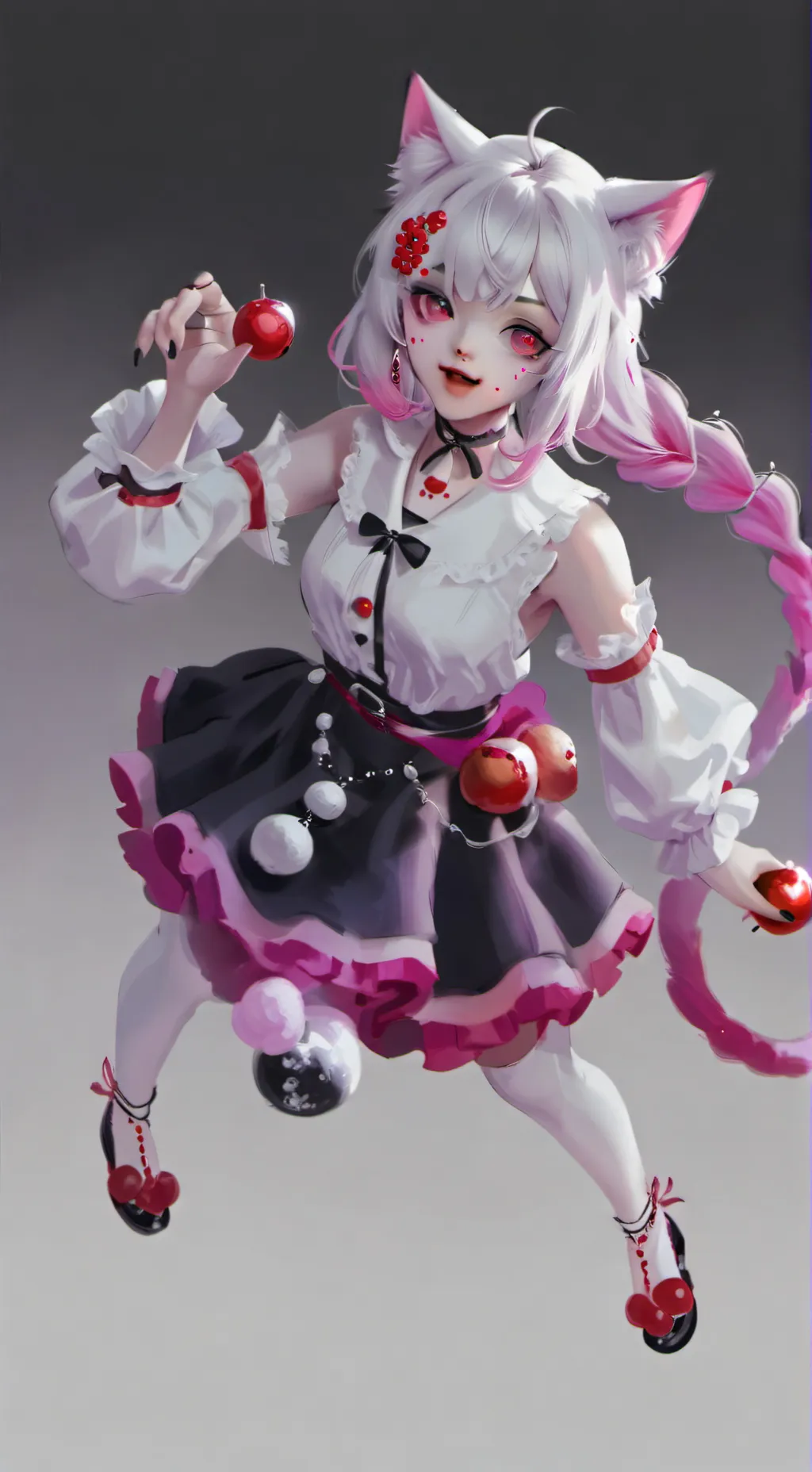 ai character: Neko Raddy background