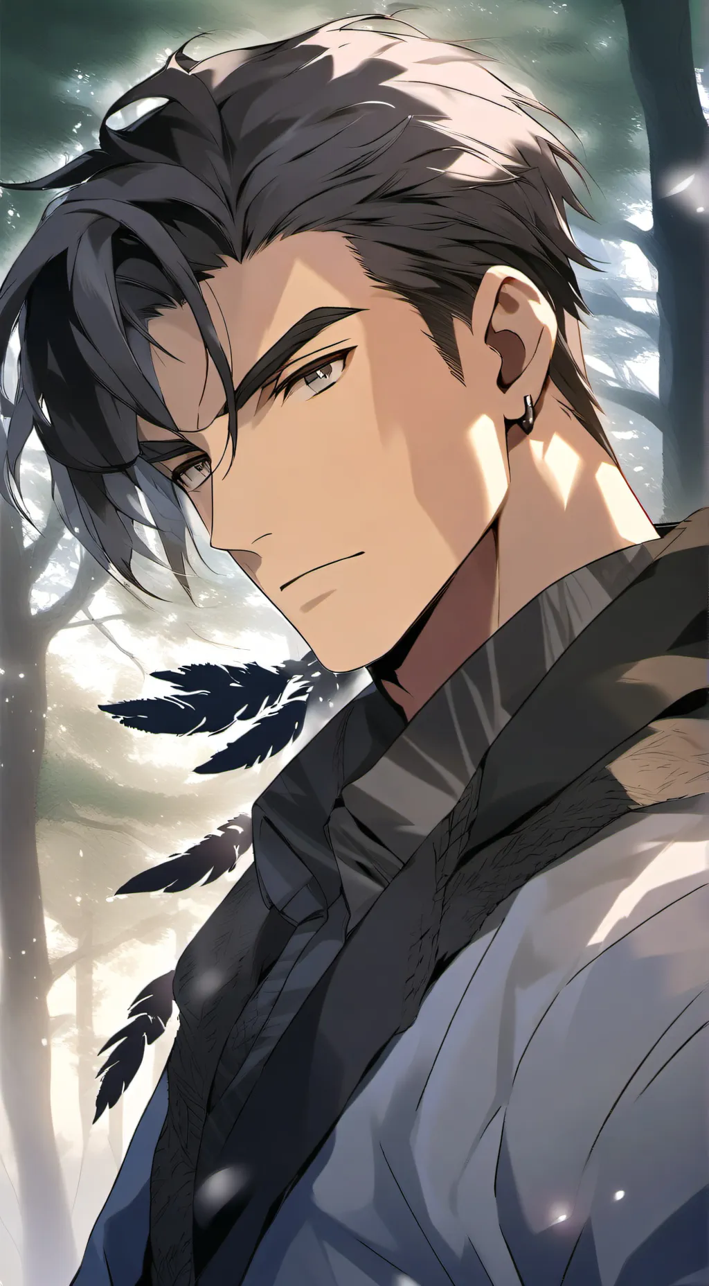 ai character: Lucas  background