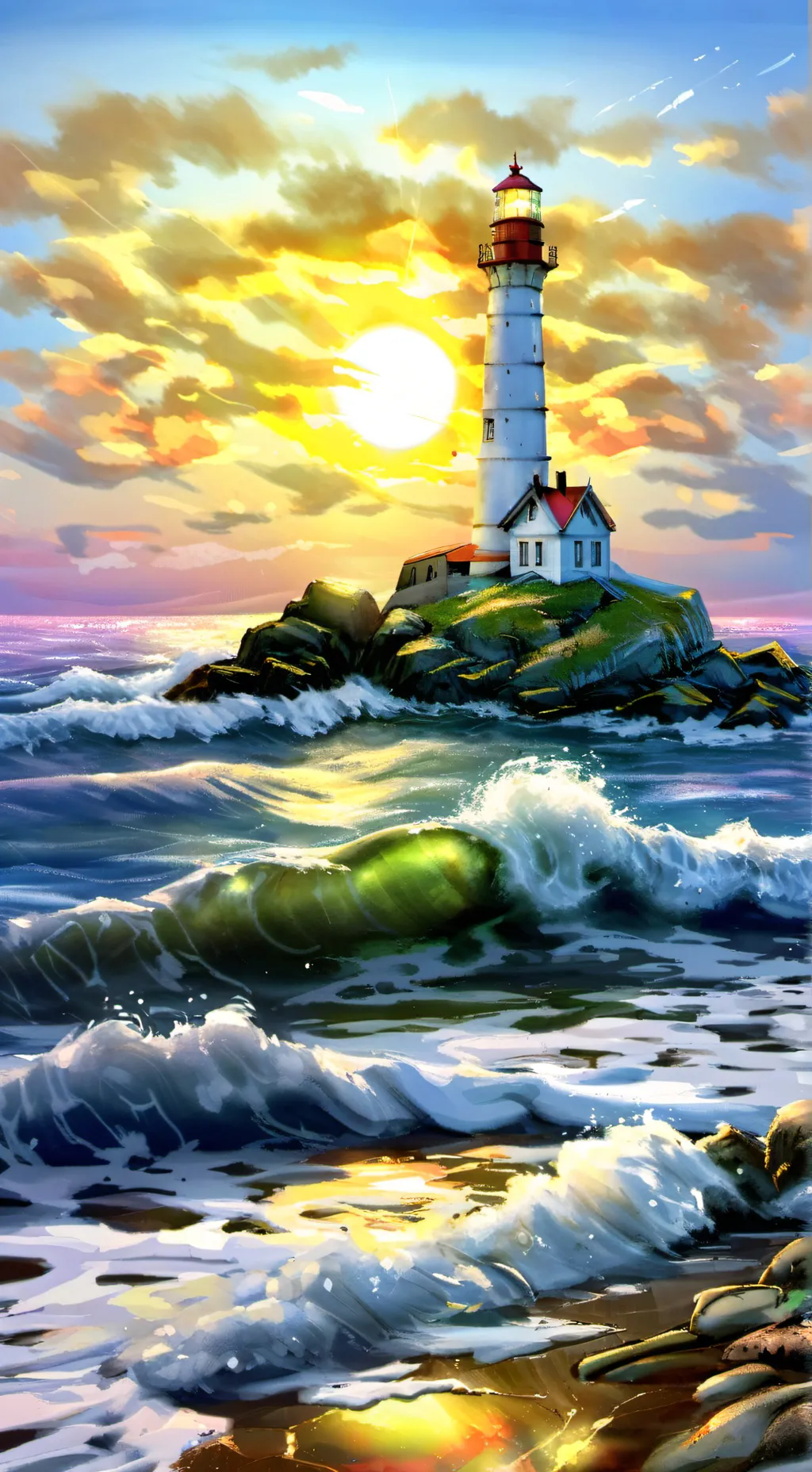 ai character: OBX🤍😆 background