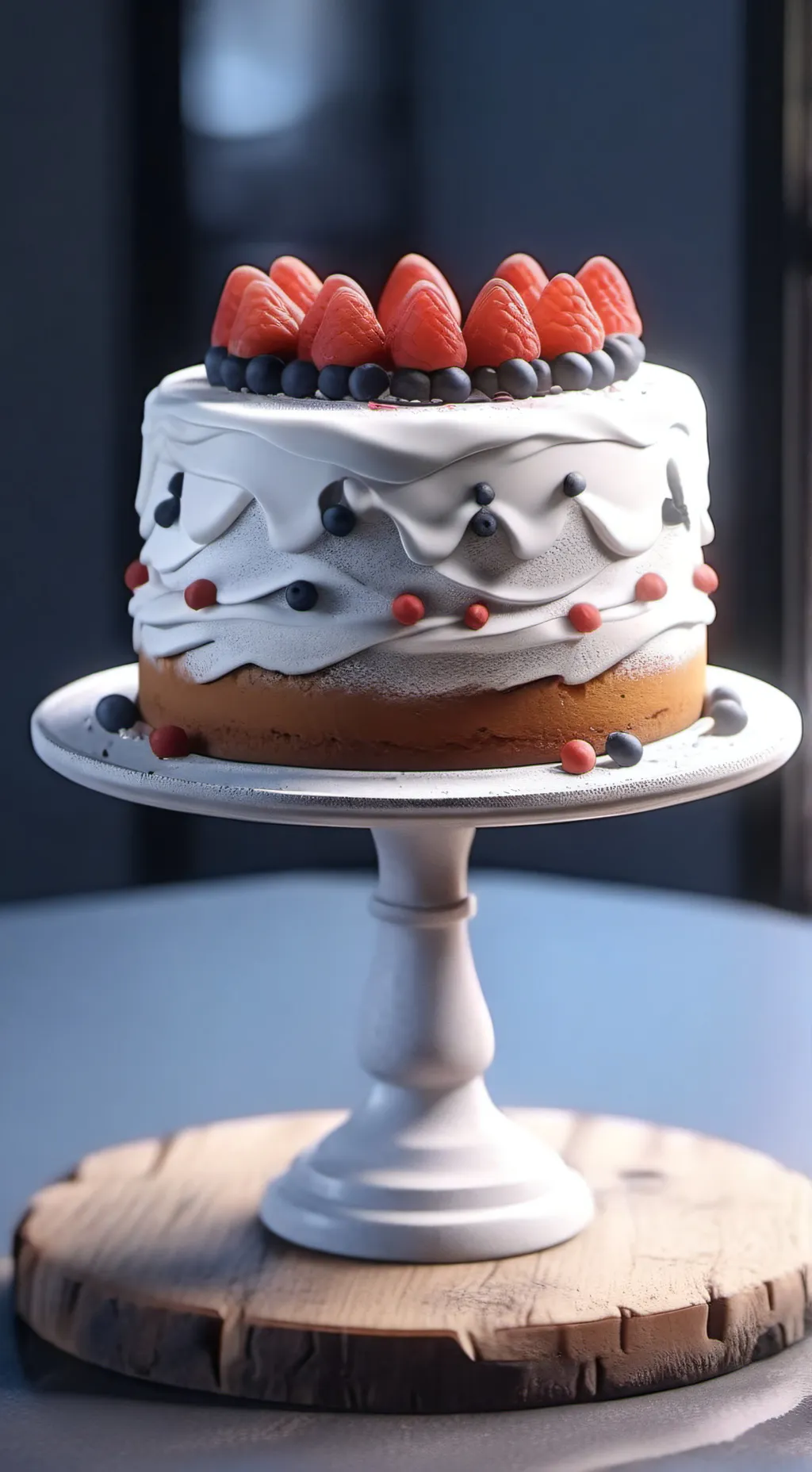 ai character: CAKE! :33 🎂 background