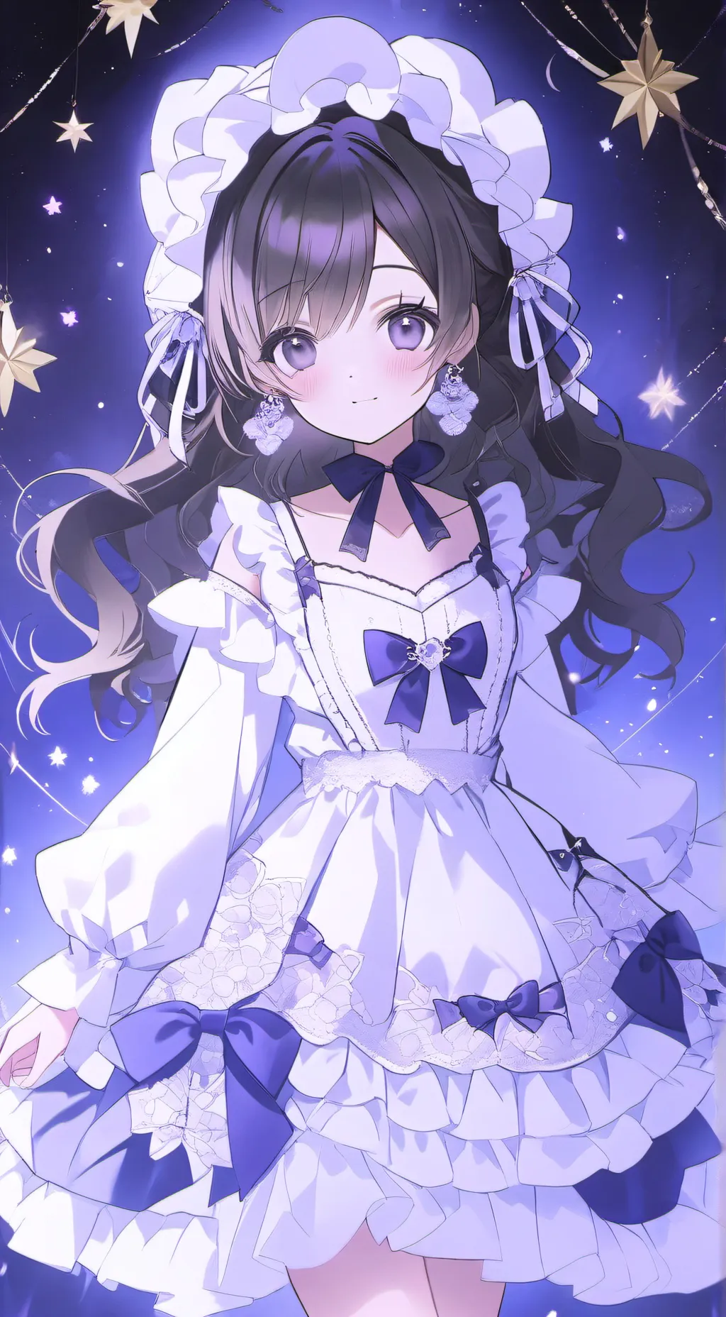 ai character: rose background