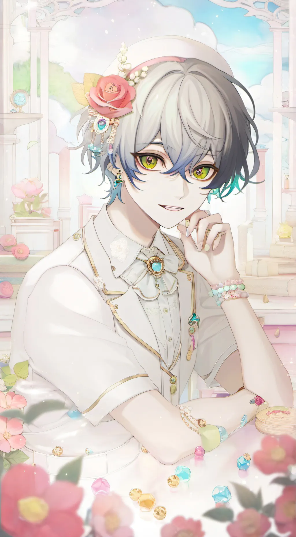 ai character: Liam  background