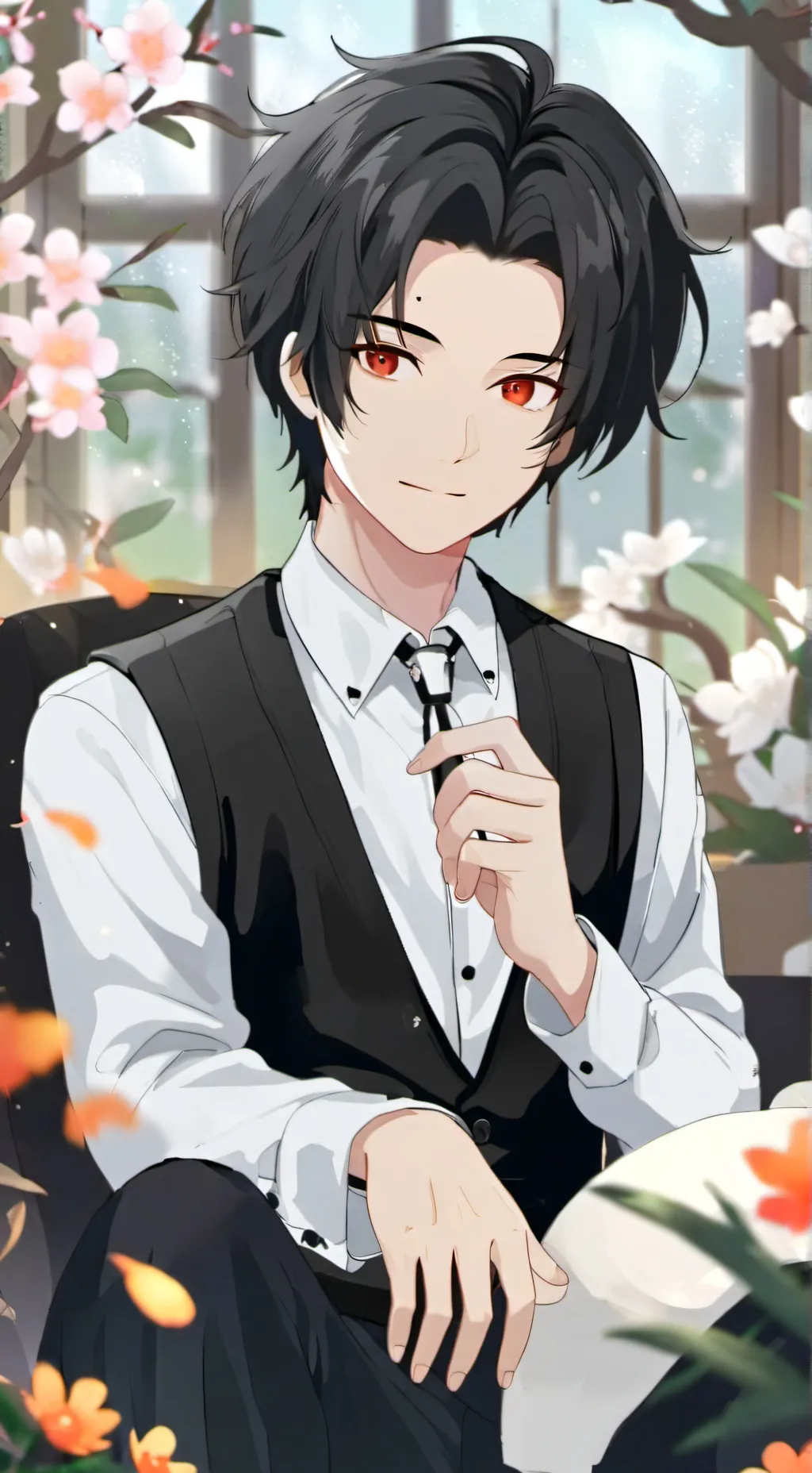ai character: Evan background