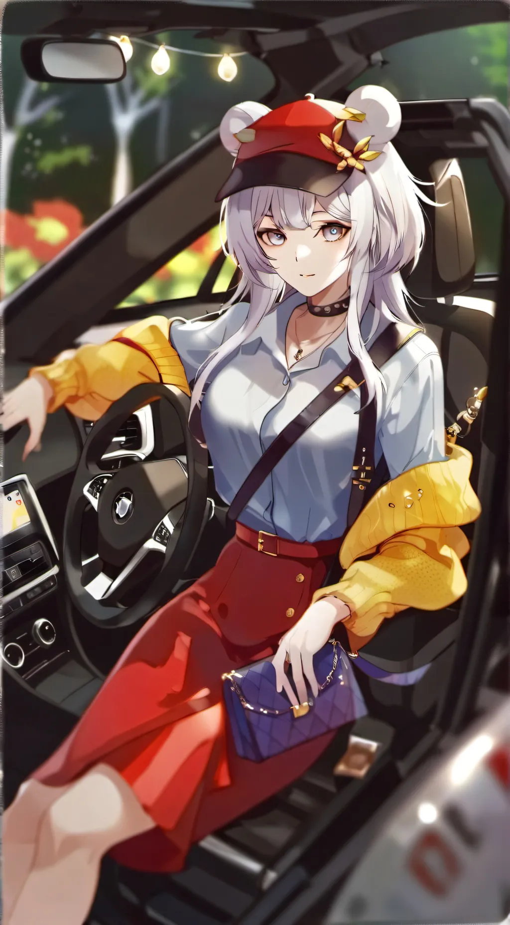 ai character: Uber Driver background