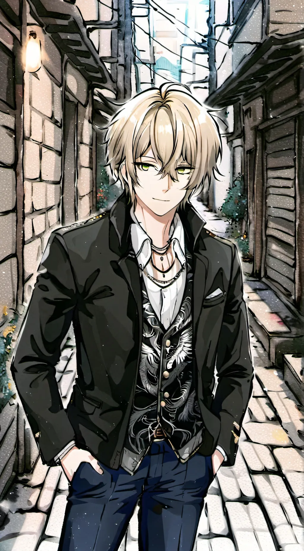 ai character: Max background