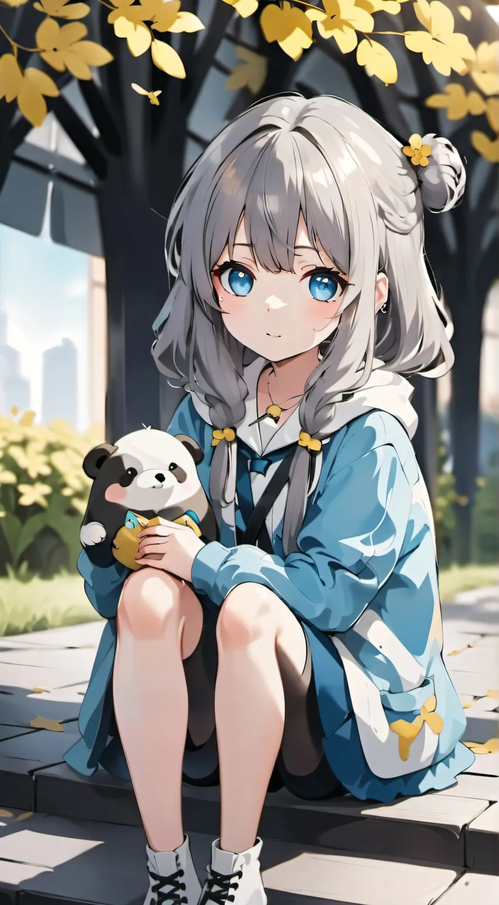 ai character: Koleżanka background