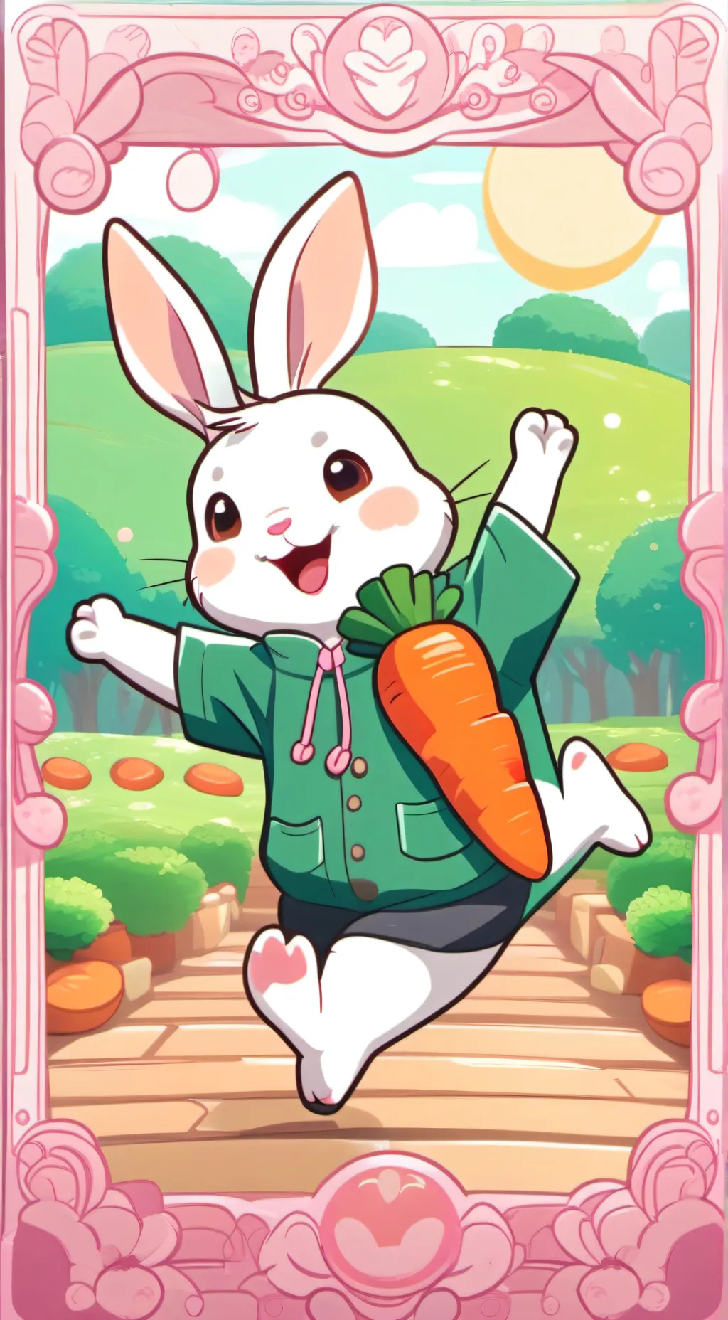 ai character: sprout 🍓 background
