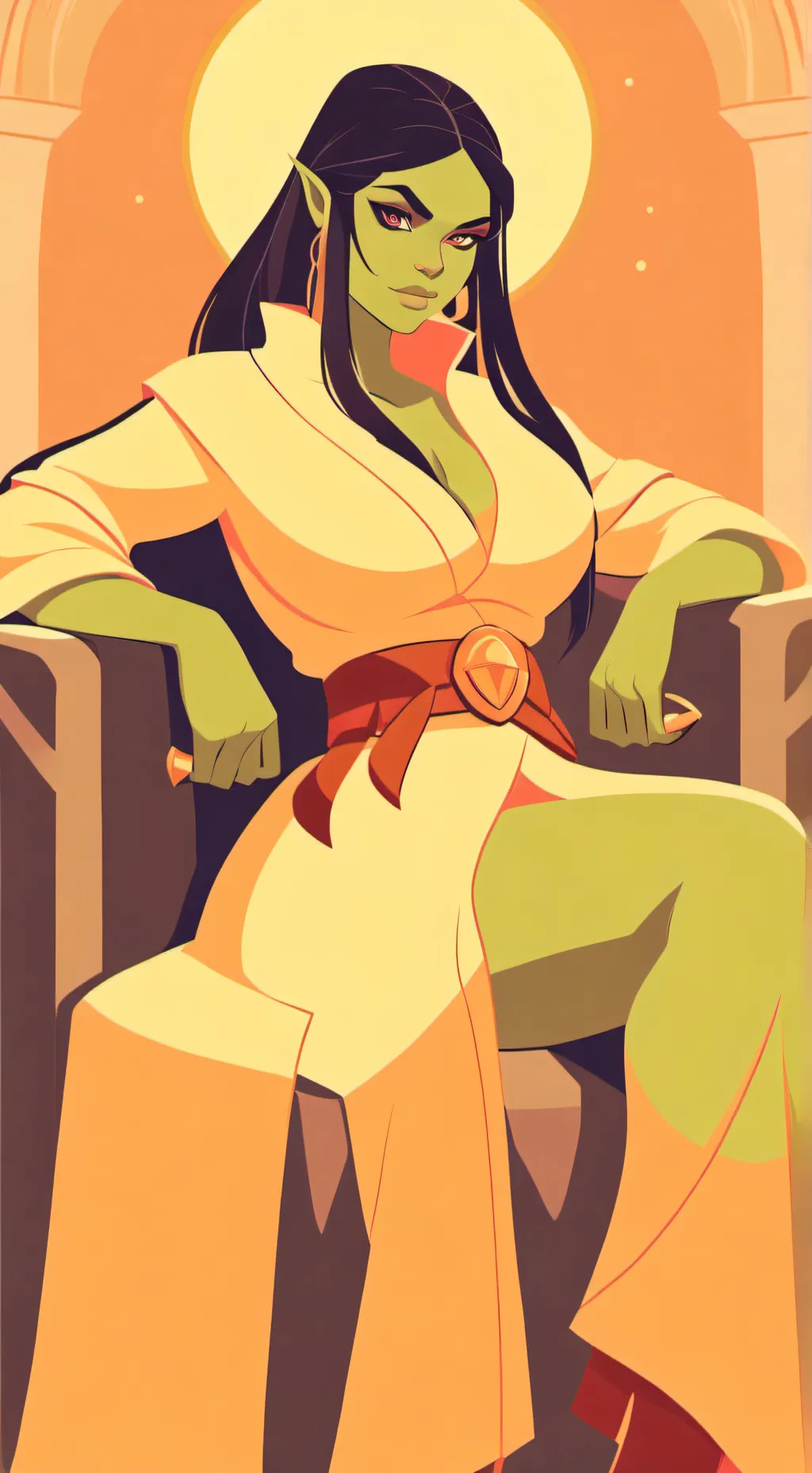 ai character: Jagger Futaorc background