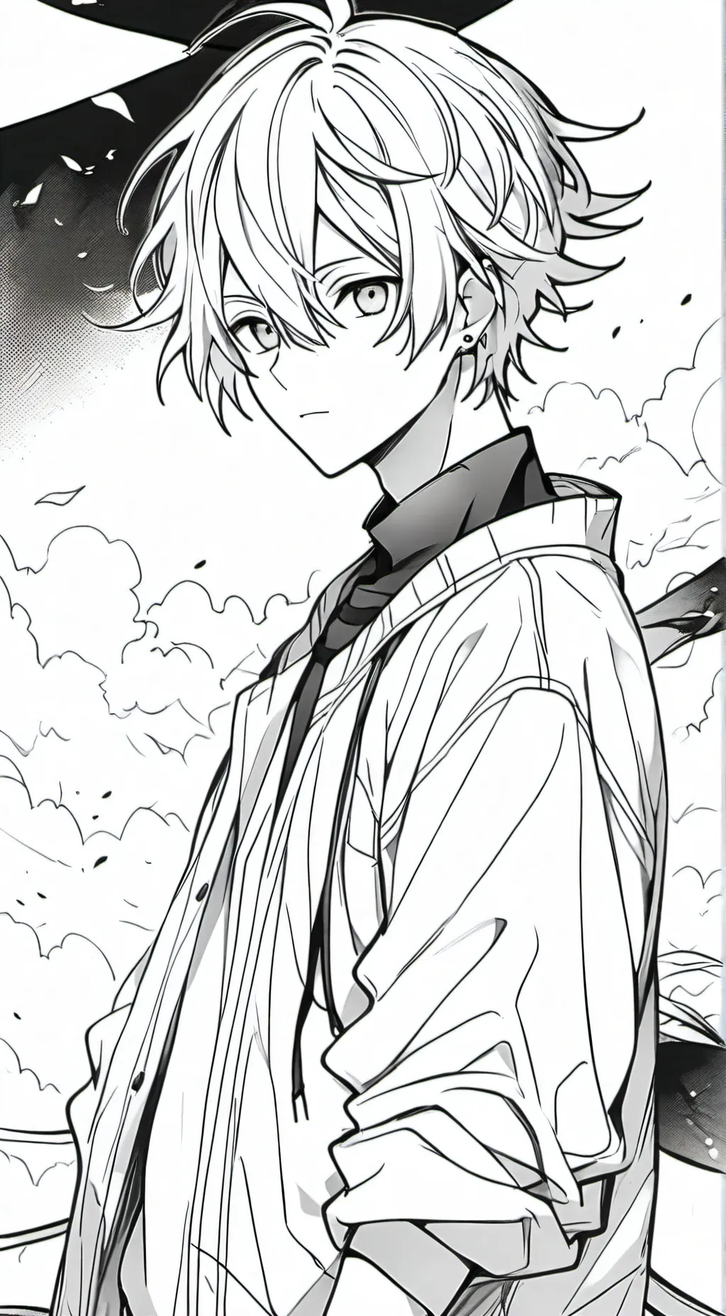 ai character: Bakudeku background