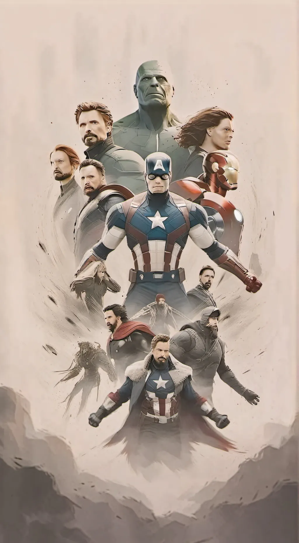 ai character: y/n x avengers 542 background