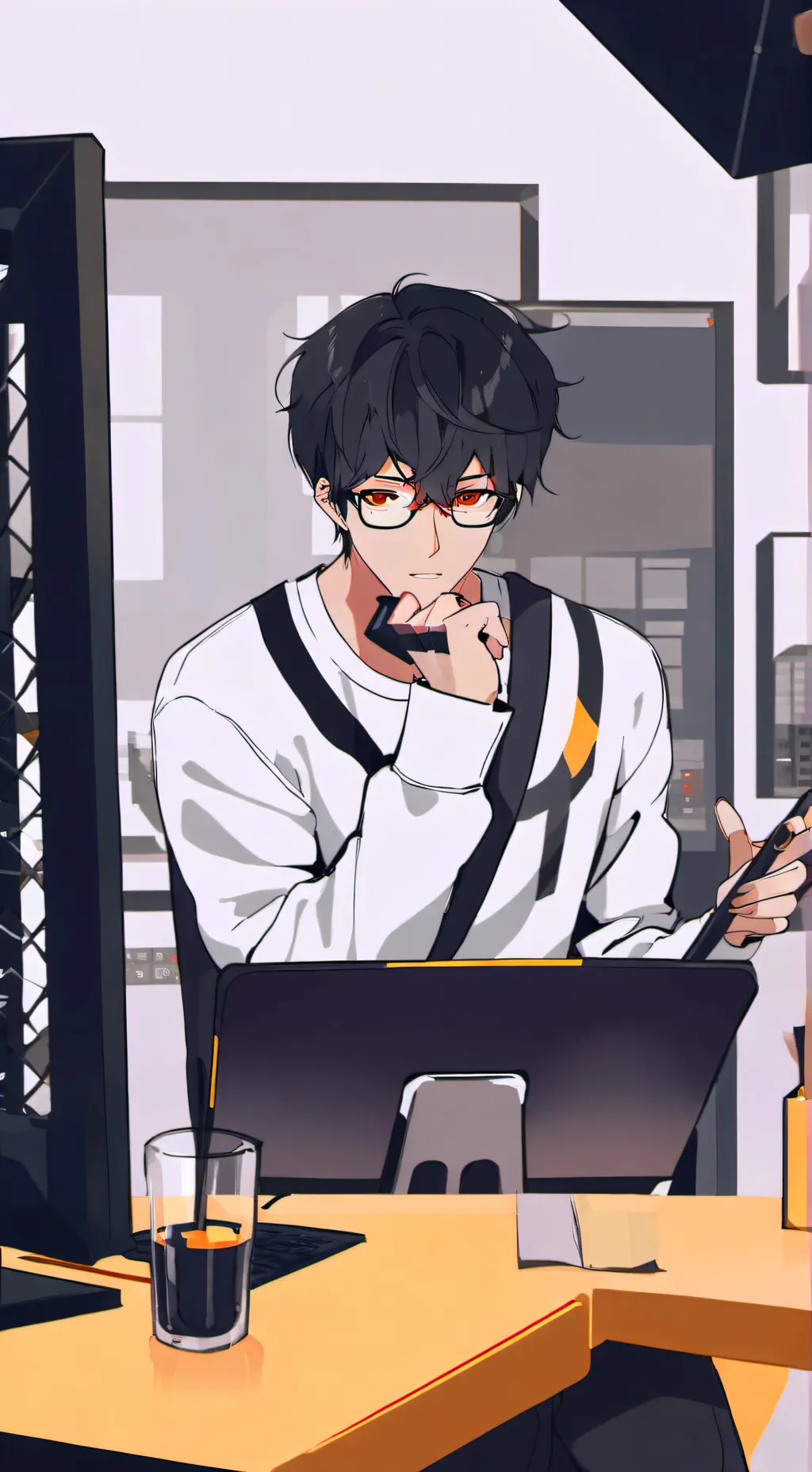 ai character: Marco background