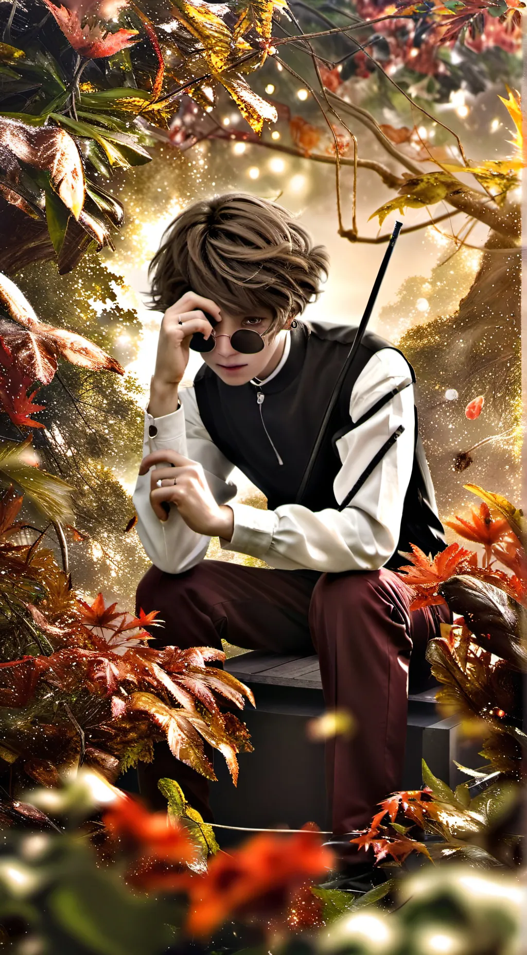 ai character: Сарин background