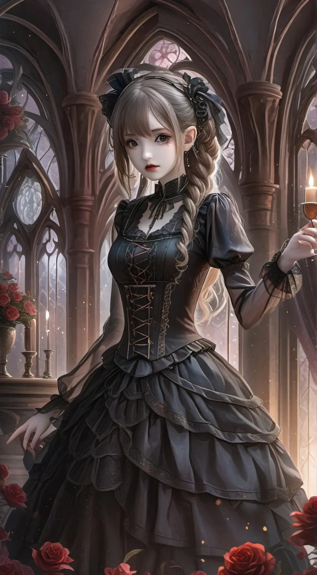 ai character: мая background