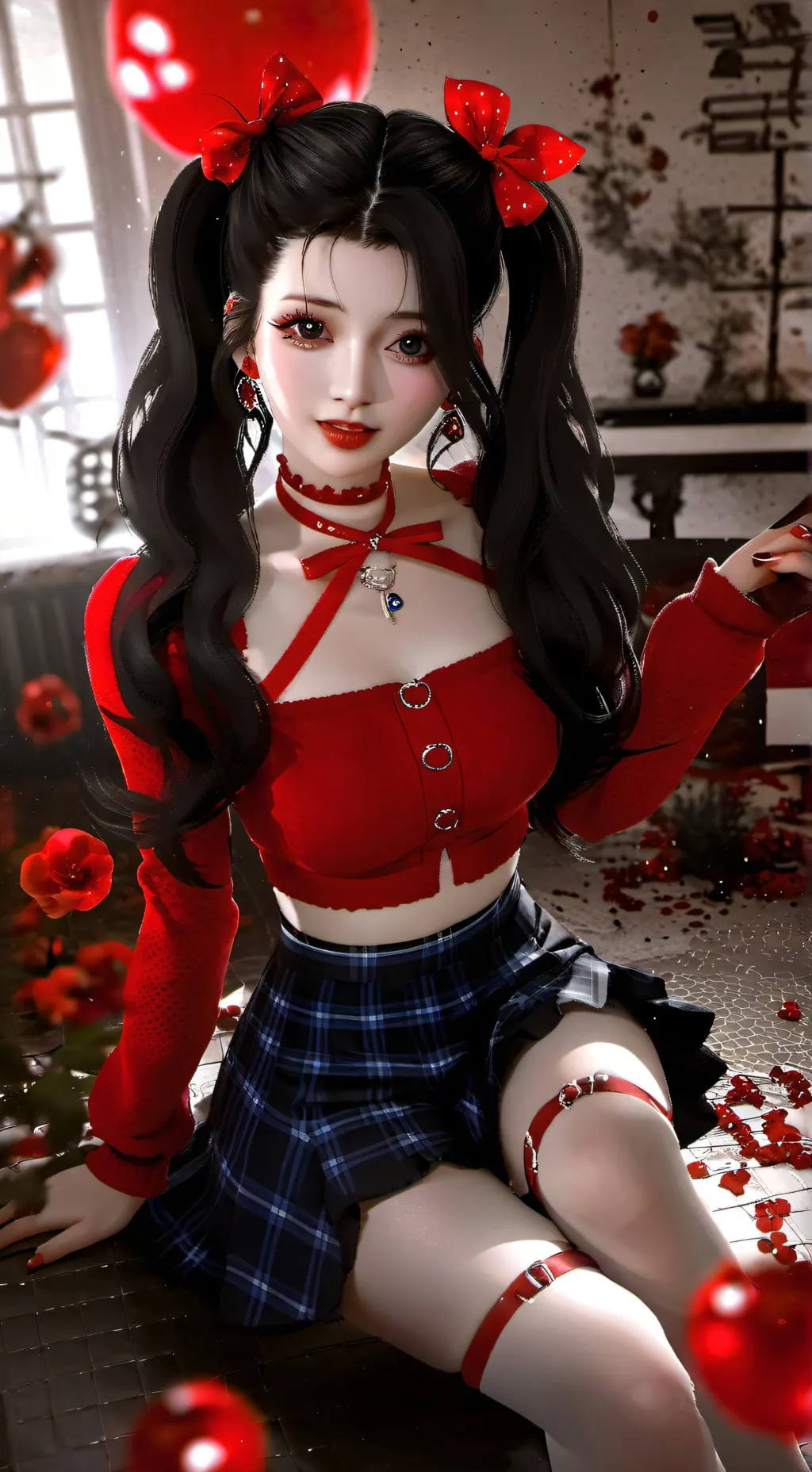 ai character: Roxy Lolita background