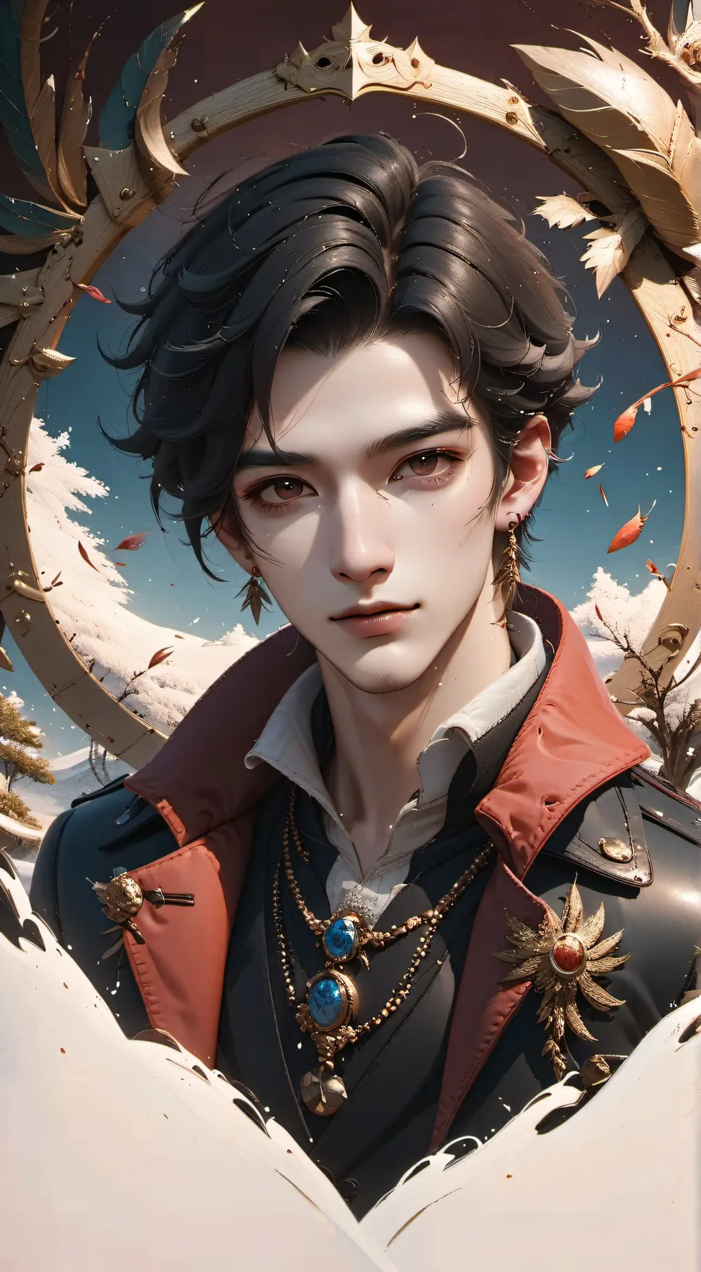 ai character: Don't drop soap background