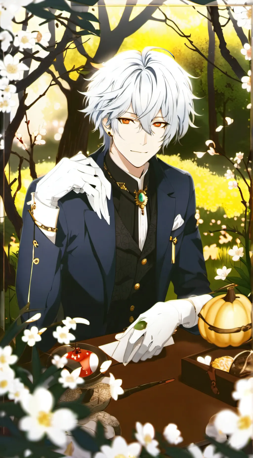 ai character: !?XAVIER!? background