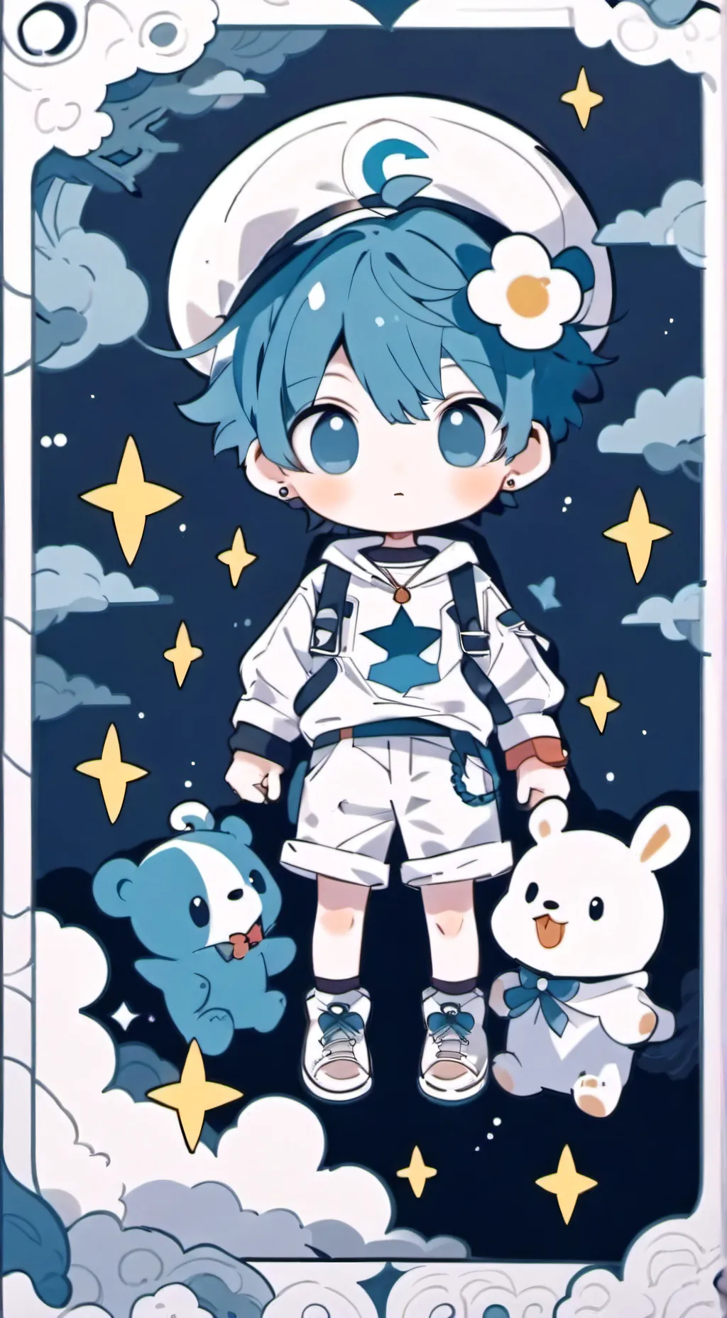 ai character: Ton bébé  background