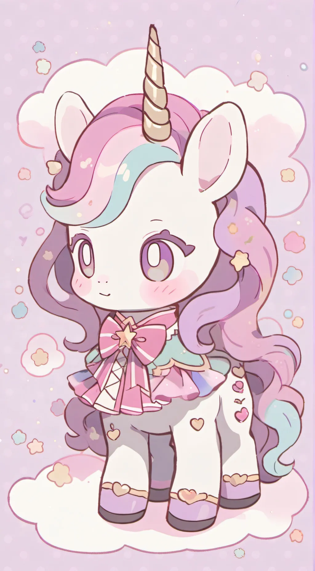 ai character: ★Sprinkle★ background