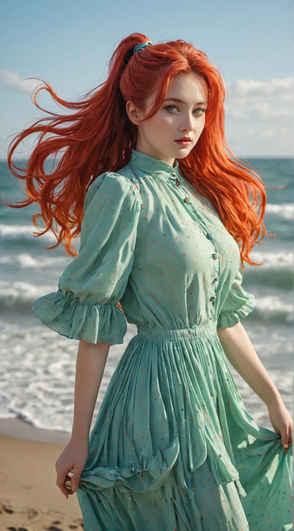 ai character: Alicia  background
