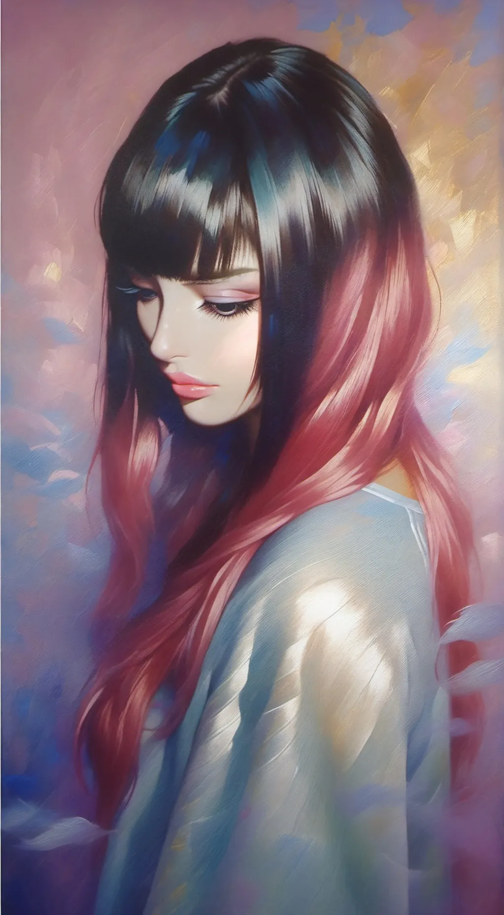 ai character: Orchidea background