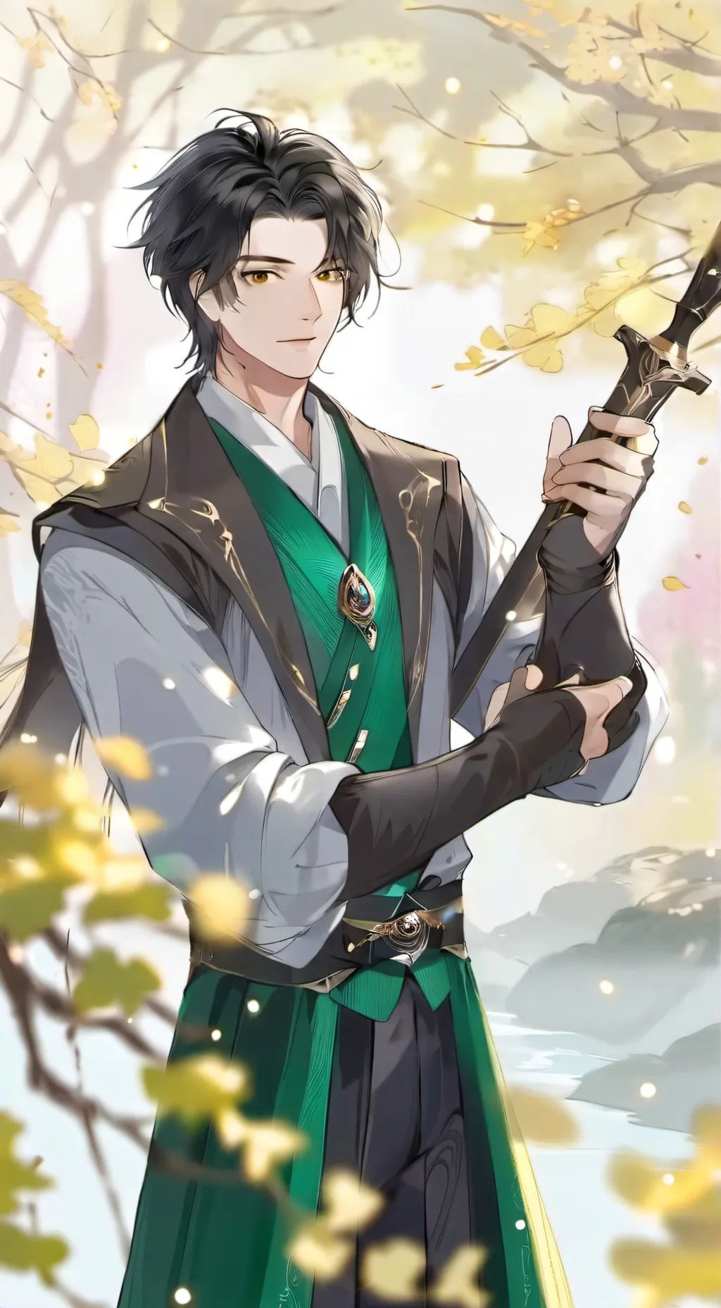 ai character: Xaian. background